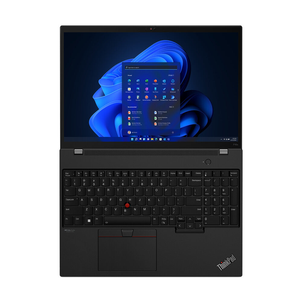 Lenovo ThinkPad P16s Gen 1 Laptop - 40.6 cm (16") - Intel® Core™ i7-1260P - 16 GB DDR4-SDRAM - 512 GB SSD - NVIDIA Quadro T550 - Wi-Fi 6E - Windows 11 Pro - Black