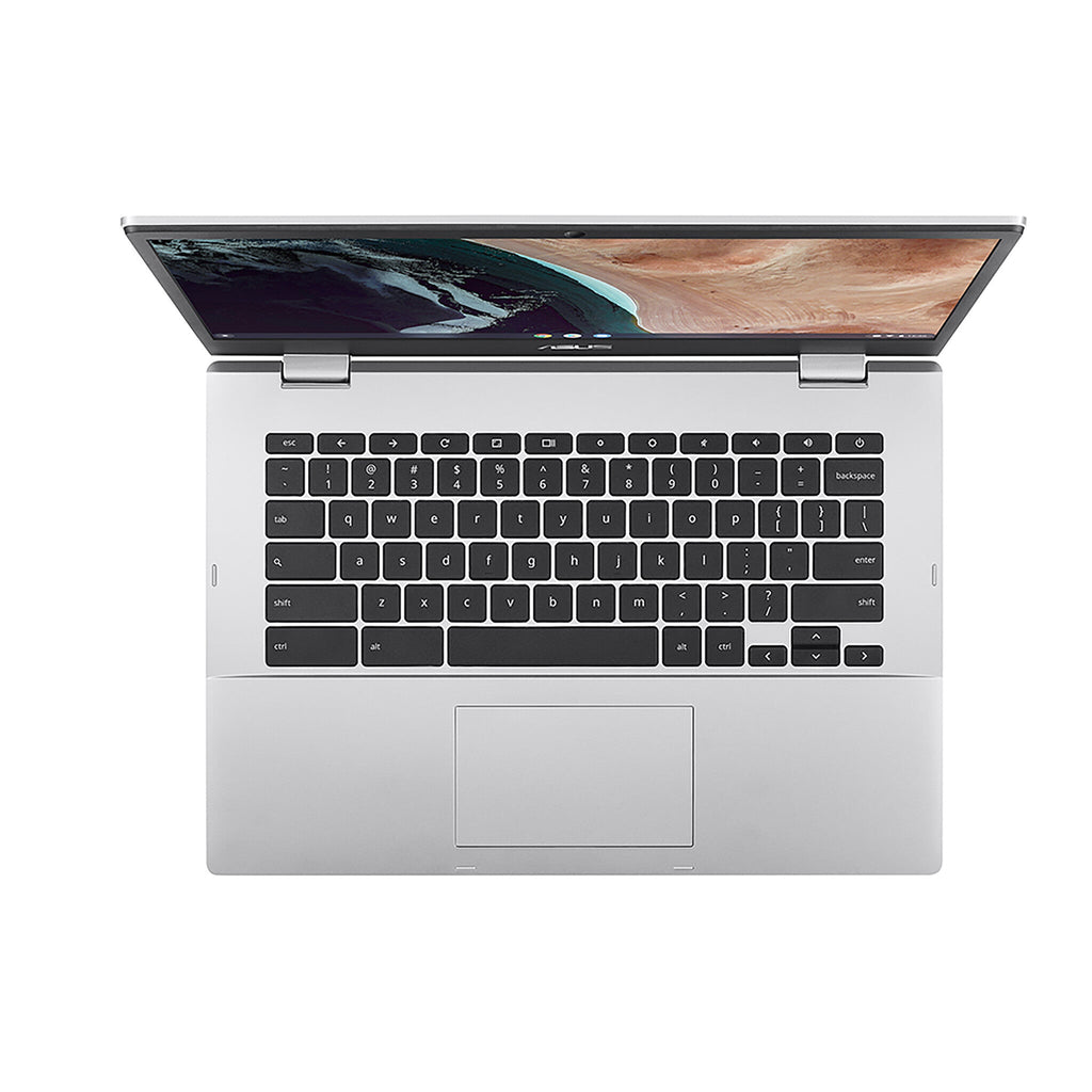 ASUS Chromebook - 35.6 cm (14") - Intel® Celeron® N N4500 - 4 GB LPDDR4x-SDRAM - 64 GB eMMC - Wi-Fi 6 - ChromeOS - Silver