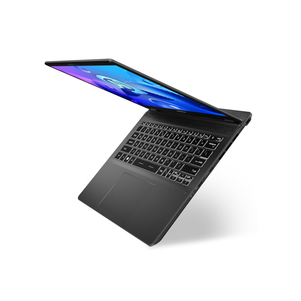 MSI Prestige 14 AI Studio Laptop - 35.6 cm (14") - Intel Core Ultra 7 155H - 32 GB DDR5-SDRAM - 1 TB SSD - NVIDIA GeForce RTX 4050 - Wi-Fi 7 - Windows 11 Pro - Grey