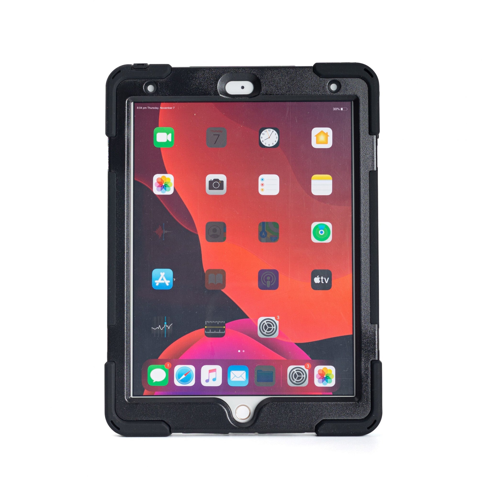 Techair Rugged Case for 10.2" iPad in Black