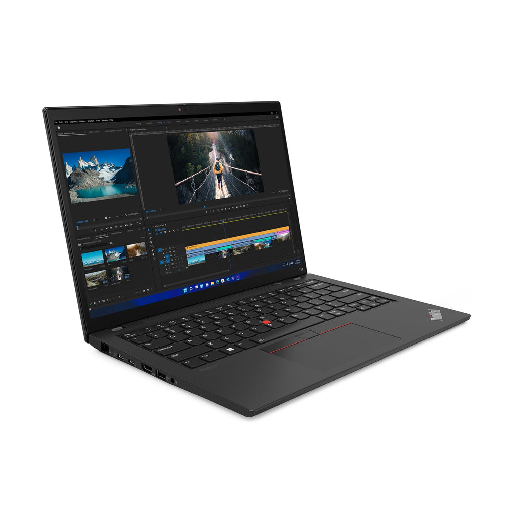 Lenovo ThinkPad T14 Gen 3 Laptop - 35.6 cm (14") - Intel® Core™ i7-1255U - 16 GB DDR4-SDRAM - 512 GB SSD - Wi-Fi 6E - Windows 11 Pro - Black
