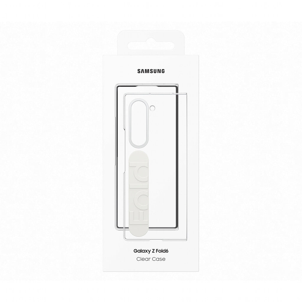 Samsung Clear Grip Case for Z Fold6 in Transparent
