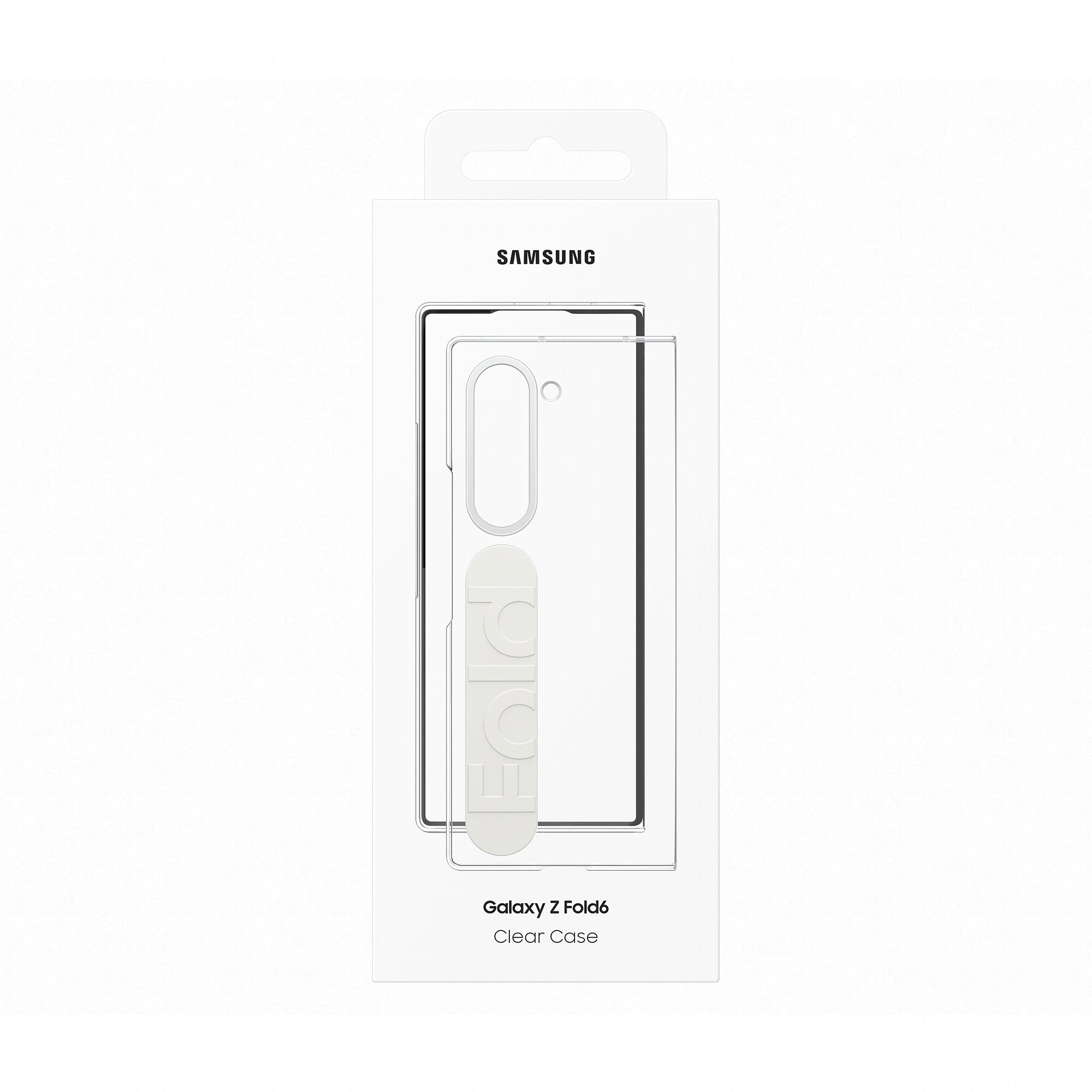 Samsung Clear Grip Case for Z Fold6 in Transparent