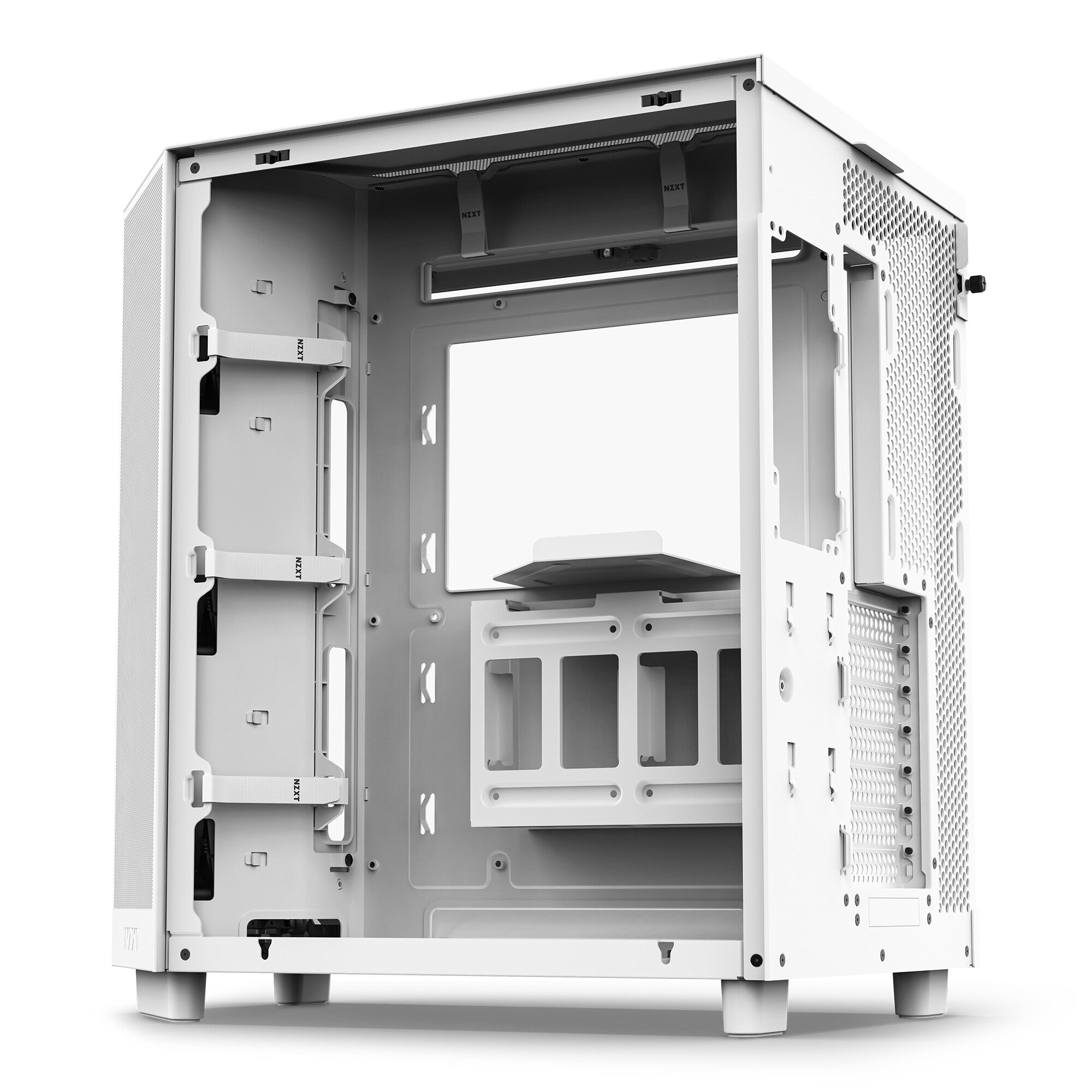 NZXT H6 Flow RGB - ATX Mid Tower Case in White
