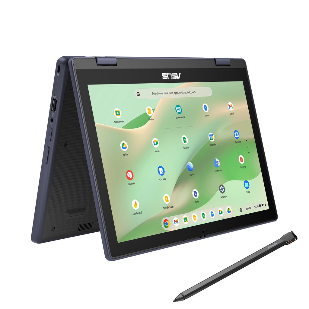 ASUS Chromebook Hybrid (2-in-1) - 31 cm (12.2") - Touchscreen - MediaTek Kompanio 520 - 4 GB LPDDR4x-SDRAM - 64 GB eMMC - Wi-Fi 6 - ChromeOS - Grey