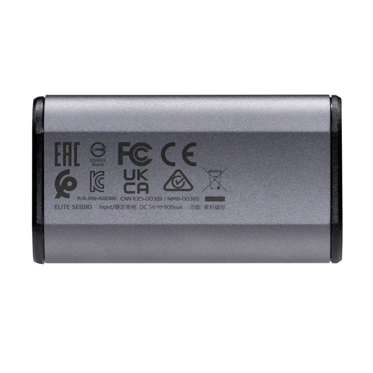 ADATA SE880 - USB-C External SSD in Grey - 2 TB