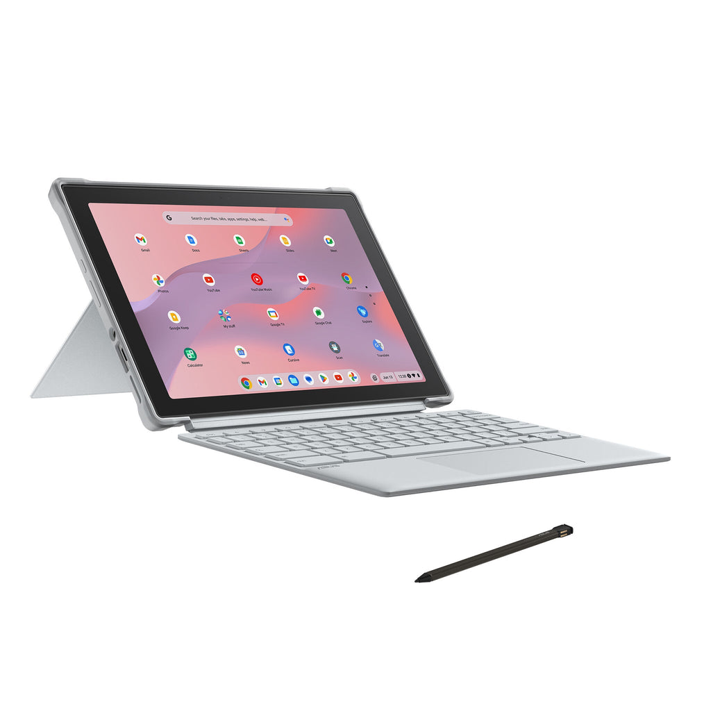 ASUS Chromebook - 26.7 cm (10.5") - Touchscreen - MediaTek Kompanio 520 - 4 GB LPDDR4x-SDRAM - 64 GB eMMC - Wi-Fi 6 - ChromeOS - Silver
