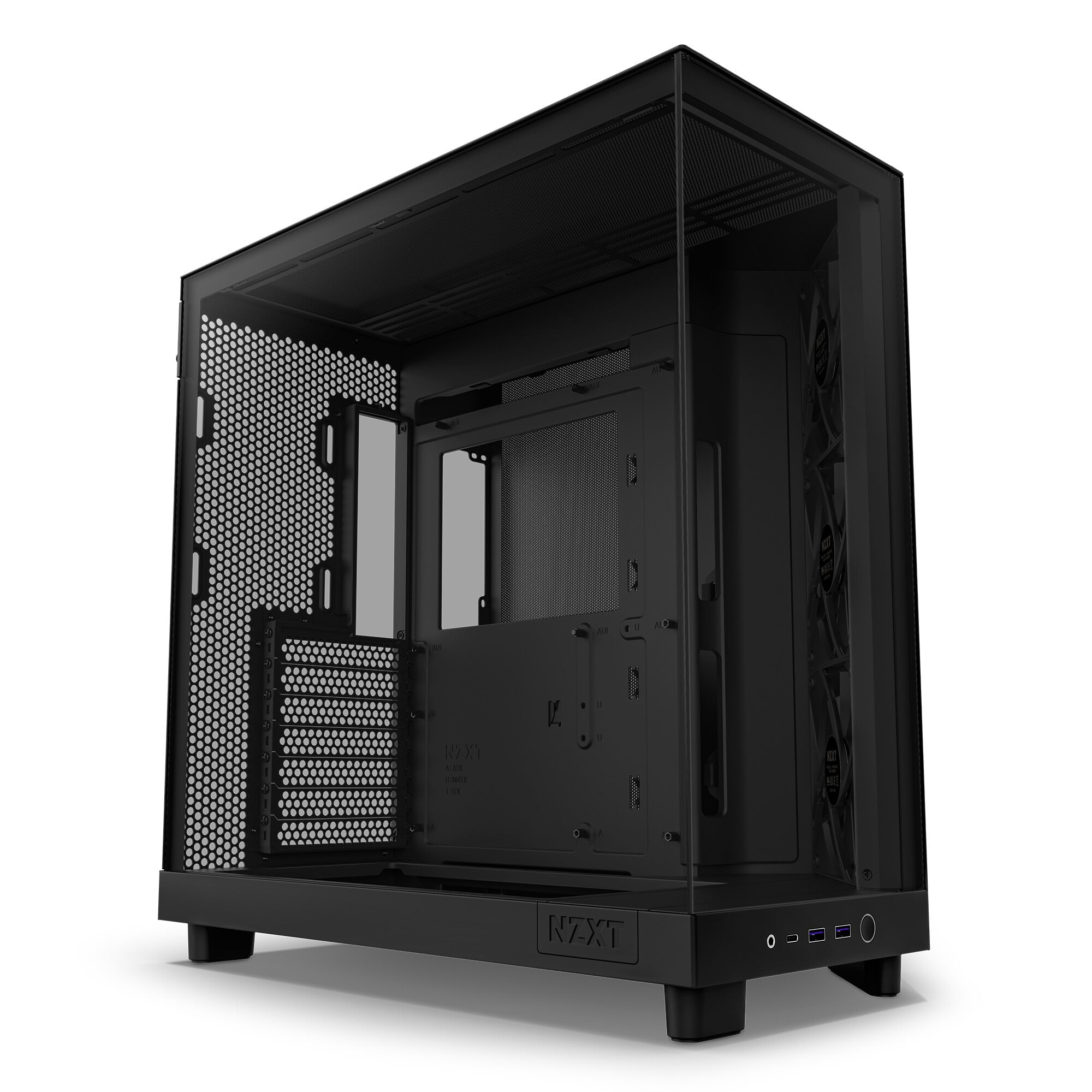 NZXT H6 Flow - ATX Mid Tower Case in Black