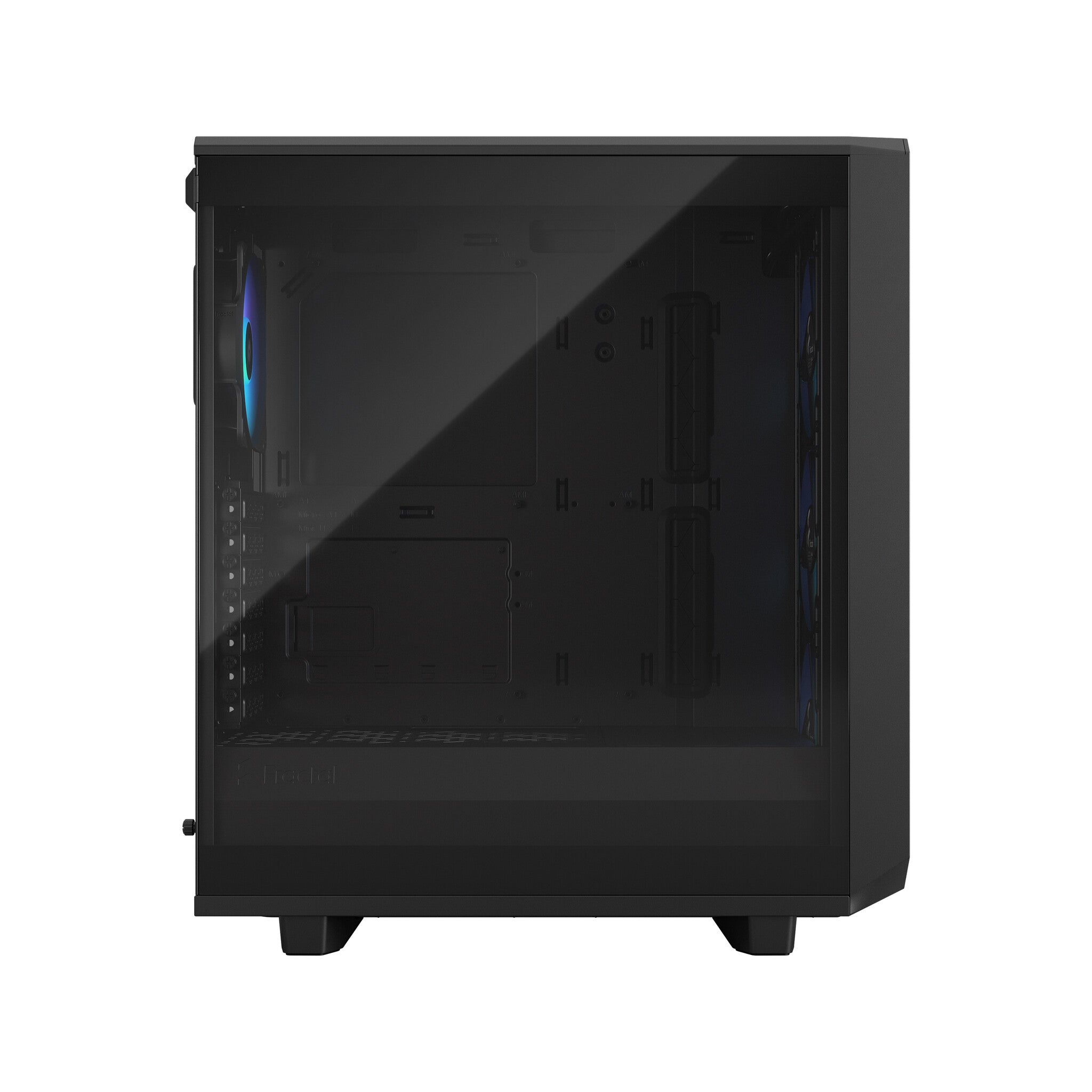 Fractal Design Meshify 2 Compact Lite RGB - ATX Mid Tower Case in Black