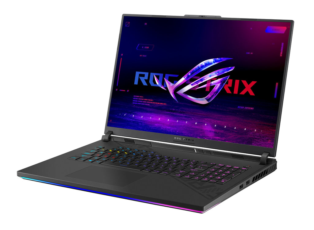 ASUS ROG Strix G18 Laptop - 45.7 cm (18") - Intel® Core™ i9-14900HX - 32 GB DDR5-SDRAM - 1 TB SSD - NVIDIA GeForce RTX 4070 - Wi-Fi 6E - Windows 11 Home - Black / Grey