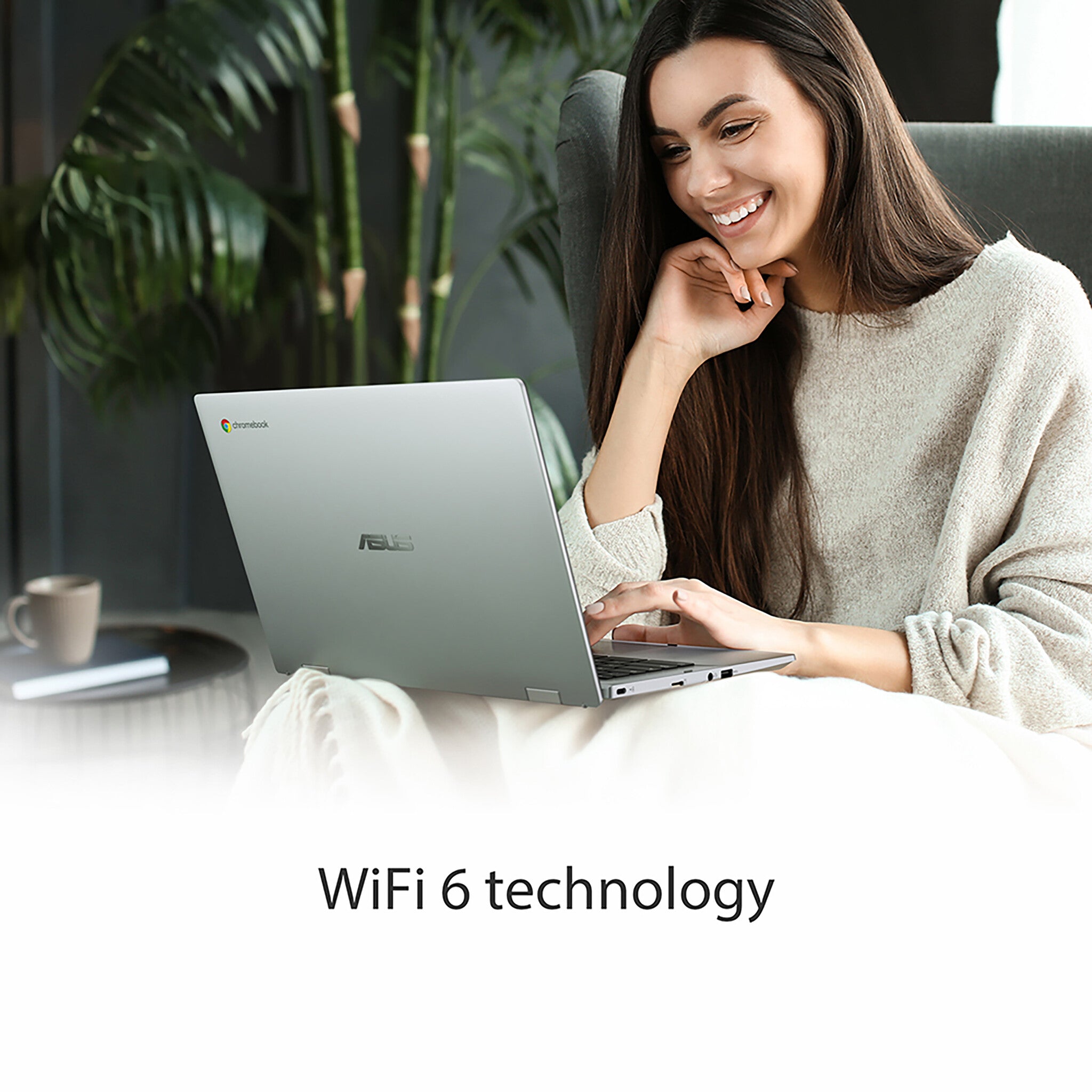 ASUS Chromebook - 35.6 cm (14") - Intel® Celeron® N N4500 - 4 GB LPDDR4x-SDRAM - 64 GB eMMC - Wi-Fi 6 - ChromeOS - Silver