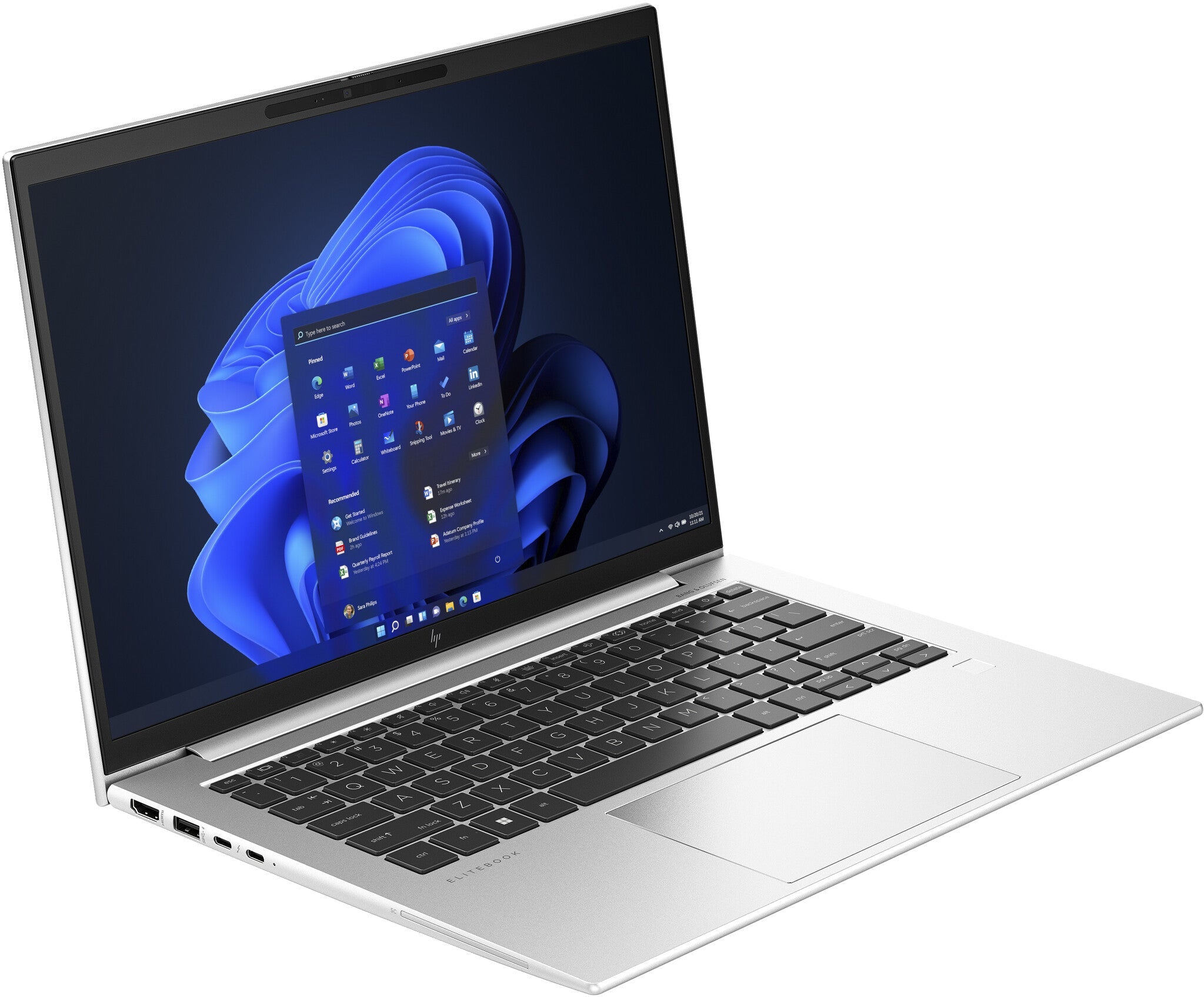 HP EliteBook 845 14 G10 Laptop - 35.6 cm (14") - AMD Ryzen™ 7 PRO 7840U - 16 GB DDR5-SDRAM - 512 GB SSD - Wi-Fi 6E - Windows 11 Pro - Silver