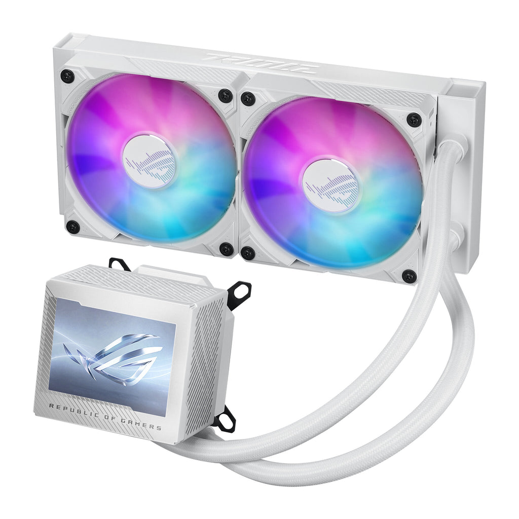 ASUS ROG RYUJIN III 240 ARGB "White Edition" - All-in-one Liquid Processor Cooler in White - 240mm