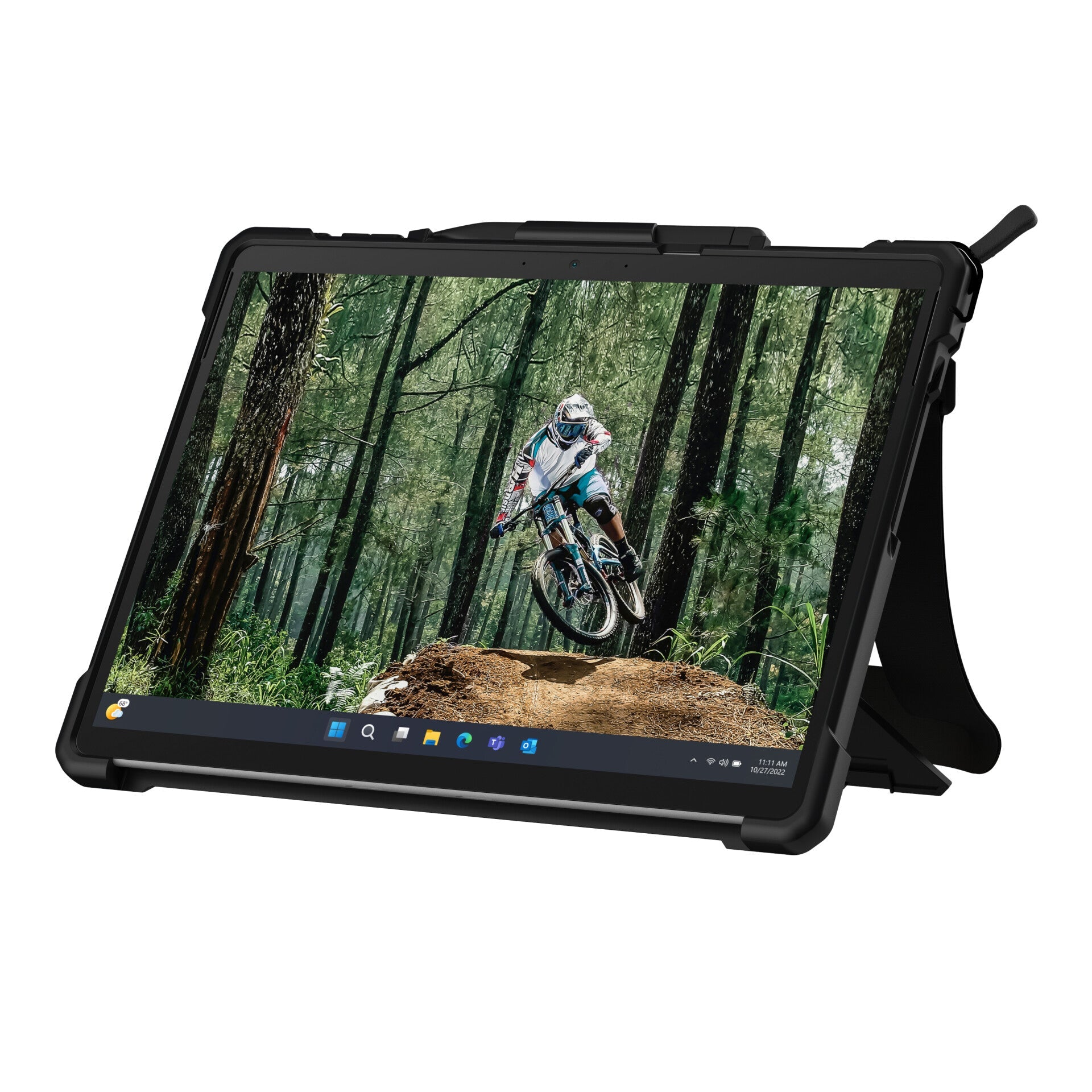 Urban Armor Gear Plasma Series for Microsoft Surface Pro 9 in Black / Transparent