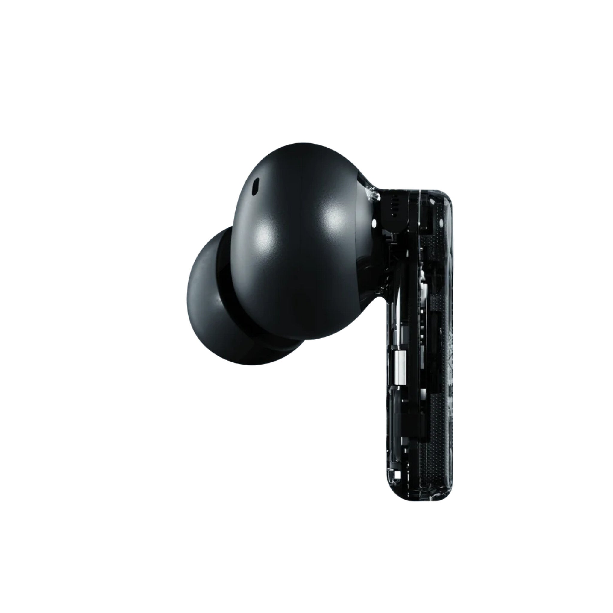 Nothing Ear (a) - True Wireless Stereo (TWS) In-ear Bluetooth Earbuds in Transparent / Black