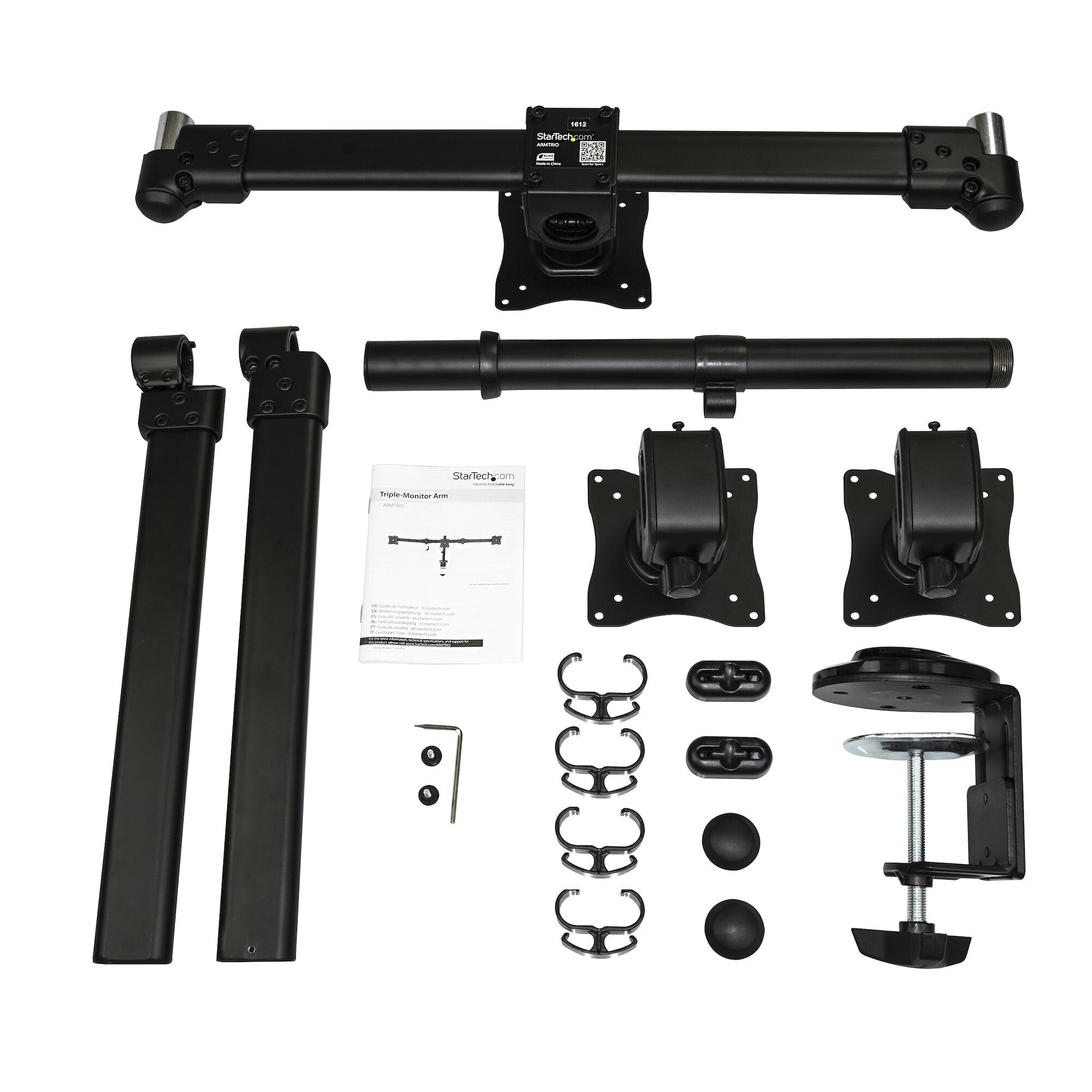 StarTech.com ARMTRIO - Desk monitor mount for 33 cm (13") to 61 cm (24")