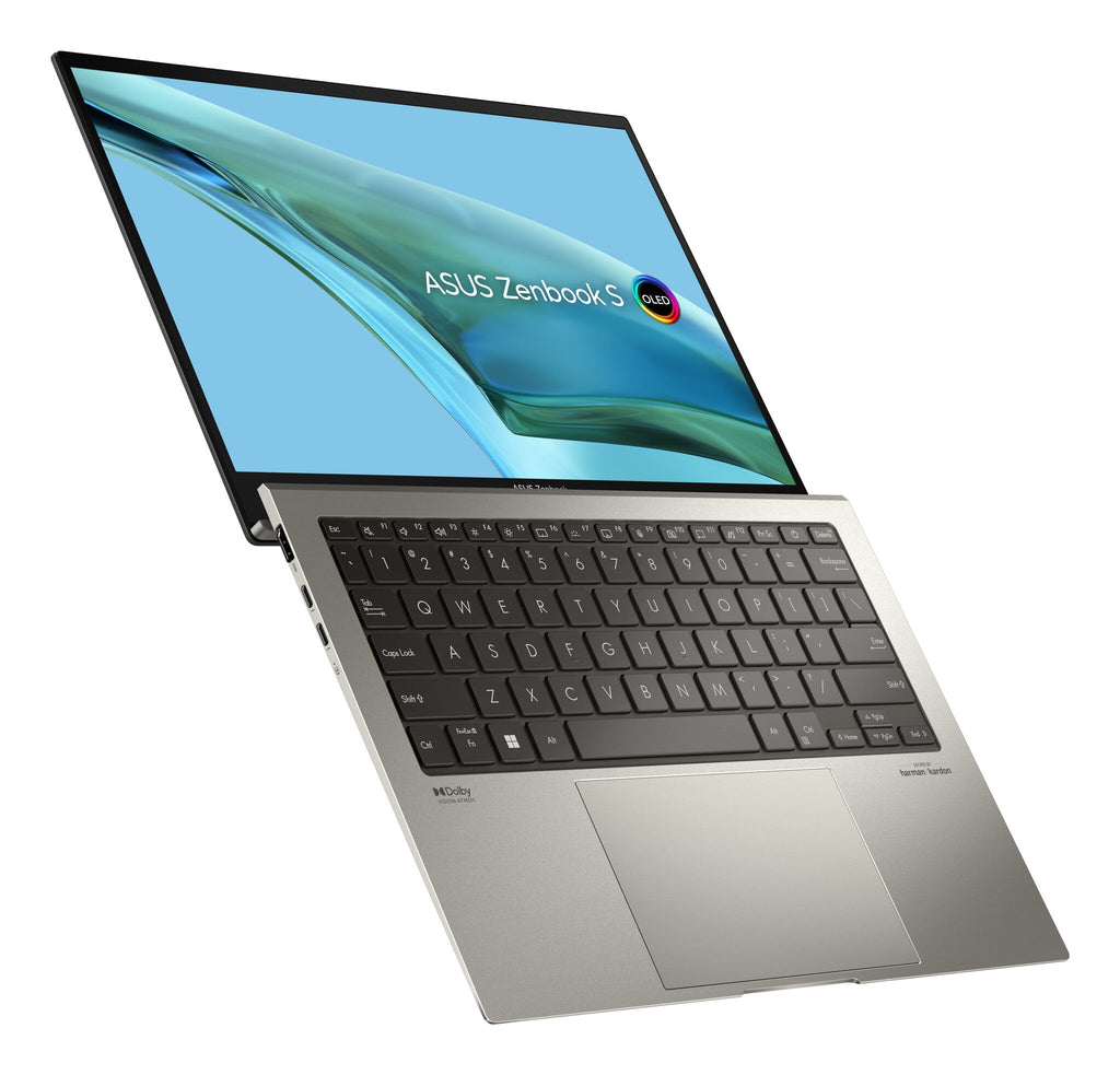 ASUS Zenbook S 13 OLED Laptop - 33.8 cm (13.3") - Intel® Core™ i7-1355U - 16 GB LPDDR5-SDRAM - 1 TB SSD - Wi-Fi 6E - Windows 11 Home - Grey