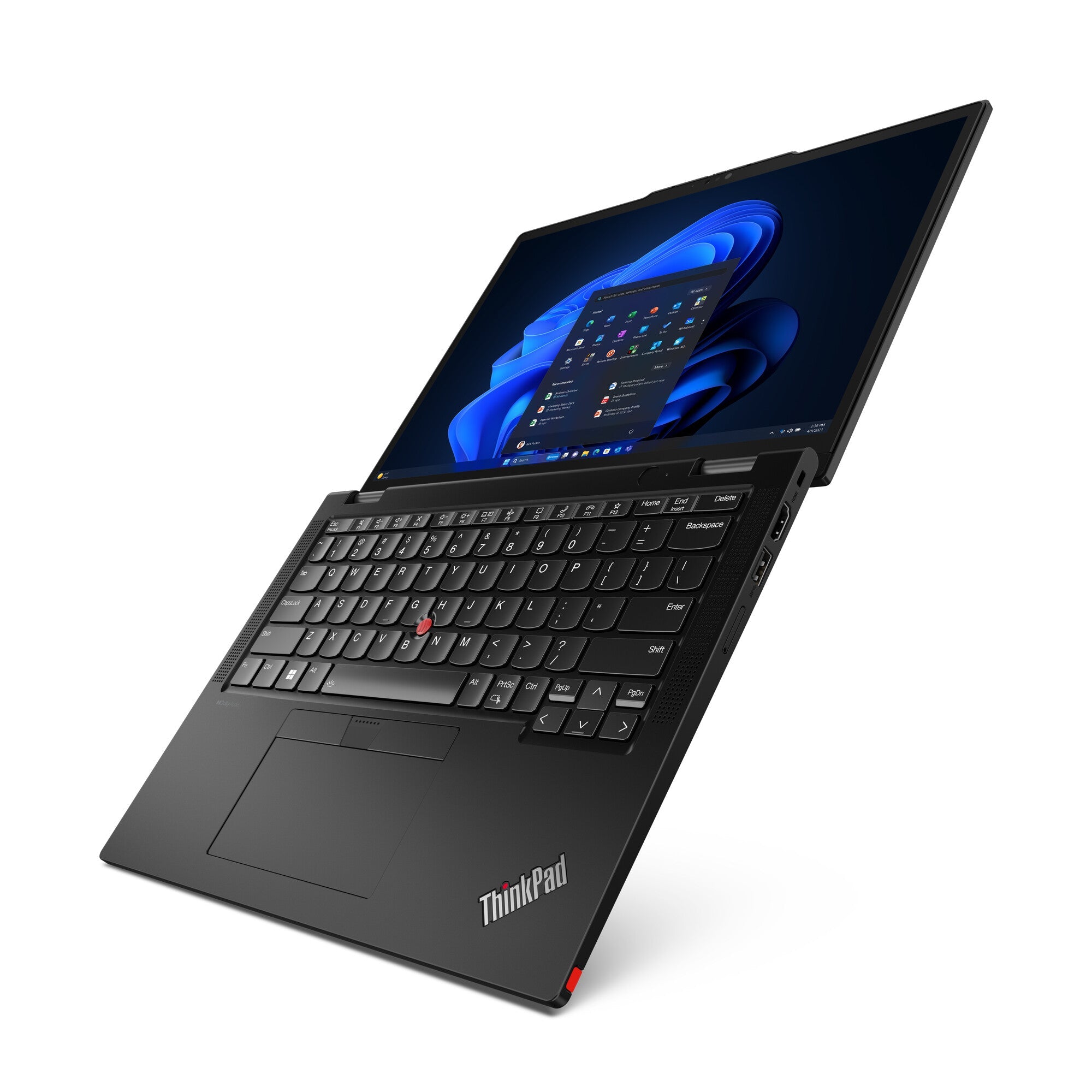 Lenovo ThinkPad X13 Hybrid (2-in-1) - 33.8 cm (13.3") - Touchscreen - Intel Core Ultra 5 125U - 16 GB LPDDR5x-SDRAM - 512 GB SSD - Wi-Fi 6E (802.11ax) - Windows 11 Pro - Black