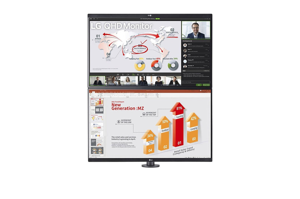 LG 27QP88DP-BS - 68.6 cm (27") - 2560 x 1440 pixels QHD Monitor