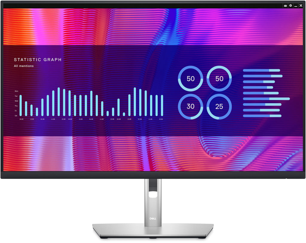 DELL P Series P3223DE - 80 cm (31.5") - 2560 x 1440 pixels Quad HD LCD Monitor