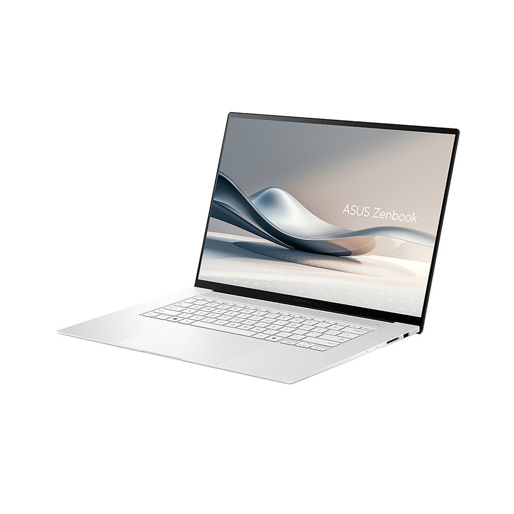 ASUS Zenbook S 16 Laptop - 40.6 cm (16") - Touchscreen - AMD Ryzen AI 9 365 - 24 GB LPDDR5x-SDRAM - 1 TB SSD - Wi-Fi 7 - Windows 11 Home - White