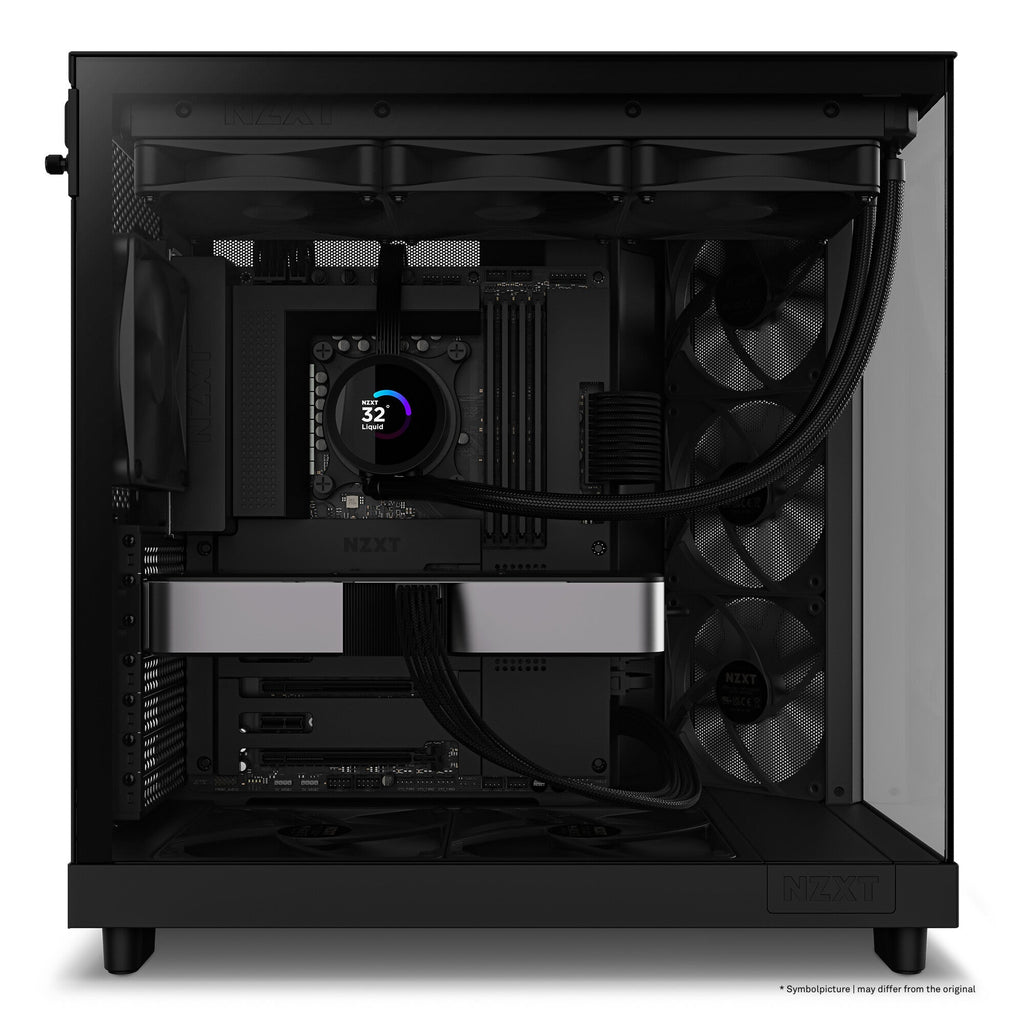 NZXT H6 Flow - ATX Mid Tower Case in Black