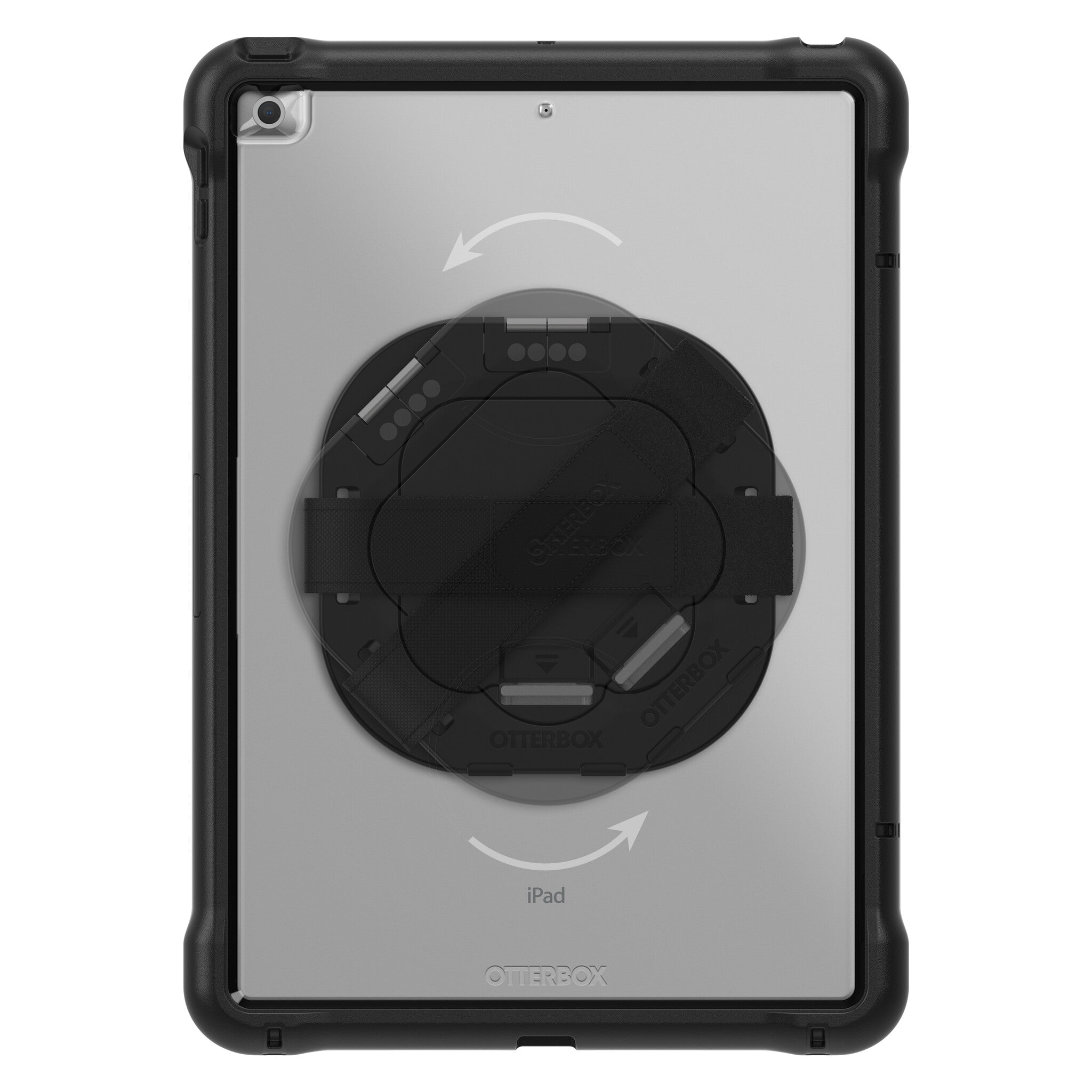 OtterBox UnlimitED Kickstand Case for 10.2" iPad in Black / Transparent - No Packaging