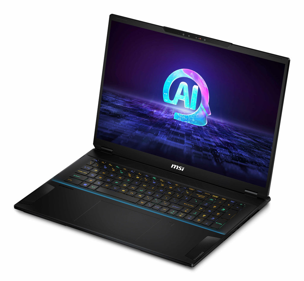 MSI Stealth 18 AI Studio Laptop - 45.7 cm (18") - Intel Core Ultra 9 185H - 32 GB DDR5-SDRAM - 2 TB SSD - NVIDIA GeForce RTX 4070 - Wi-Fi 7 - Windows 11 Pro - Black