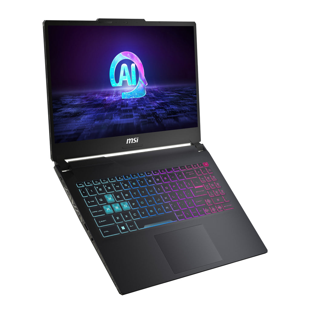MSI Cyborg 15 AI Laptop - 39.6 cm (15.6") - Intel Core Ultra 7 155H - 16 GB DDR5-SDRAM - 512 GB SSD - NVIDIA GeForce RTX 4050 - Wi-Fi 6E - Windows 11 Home - Black