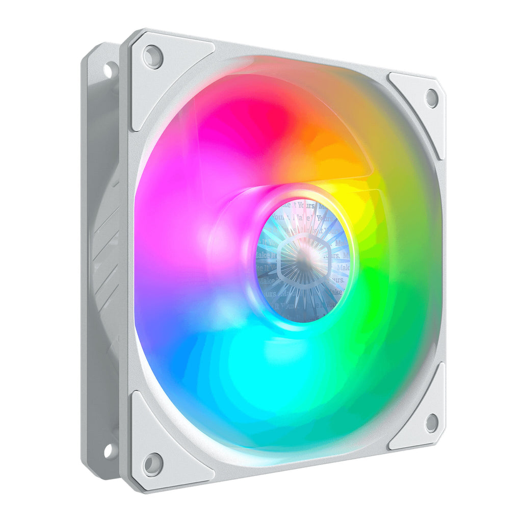 Cooler Master SickleFlow 120 ARGB "White Edition" - Computer Case Fan - 120mm