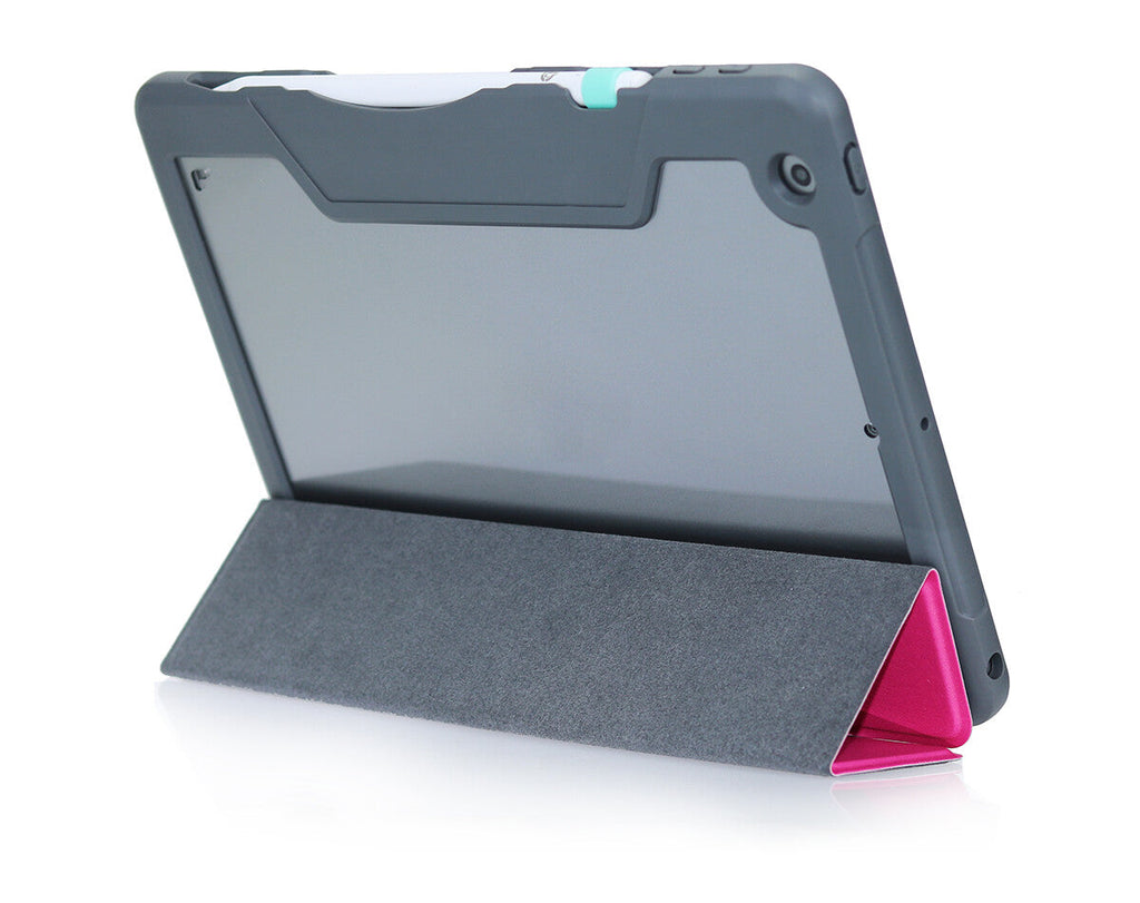 DEQSTER Rugged Case #RQ1 for 10.2" iPad in Pink Flow