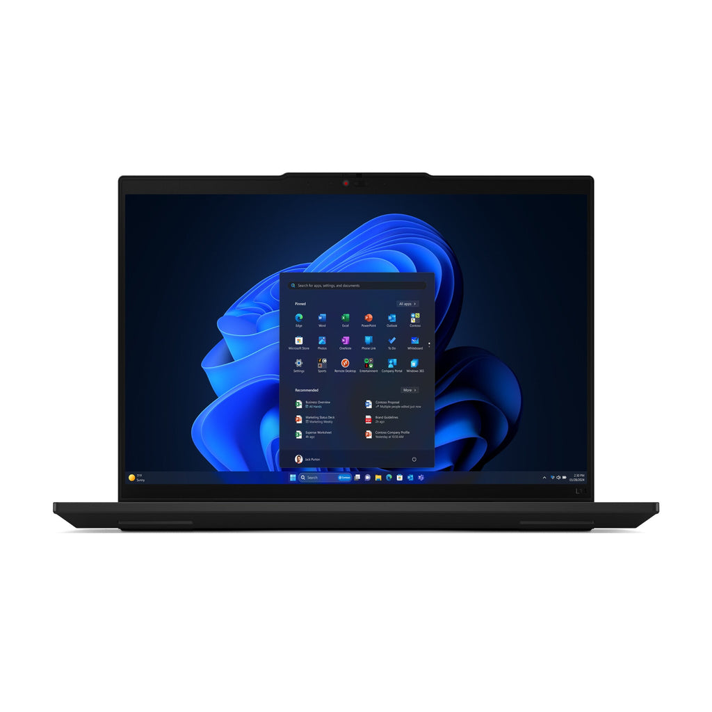 Lenovo ThinkPad L14 Laptop - 35.6 cm (14") - Intel Core Ultra 7 155U - 16 GB DDR5-SDRAM - 512 GB SSD - Wi-Fi 6E - No OS - Black