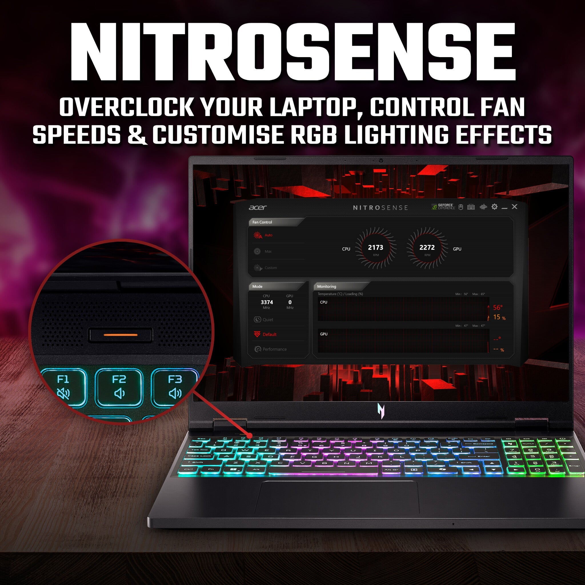 Acer Nitro 16 AN16-73 Gaming Laptop - 40.6 cm (16") - Intel® Core™ i7-14650HX -16 GB DDR5-SDRAM - 1TB SSD - NVIDIA GeForce RTX 4060 - Wi-Fi 6E - Windows 11 - Black