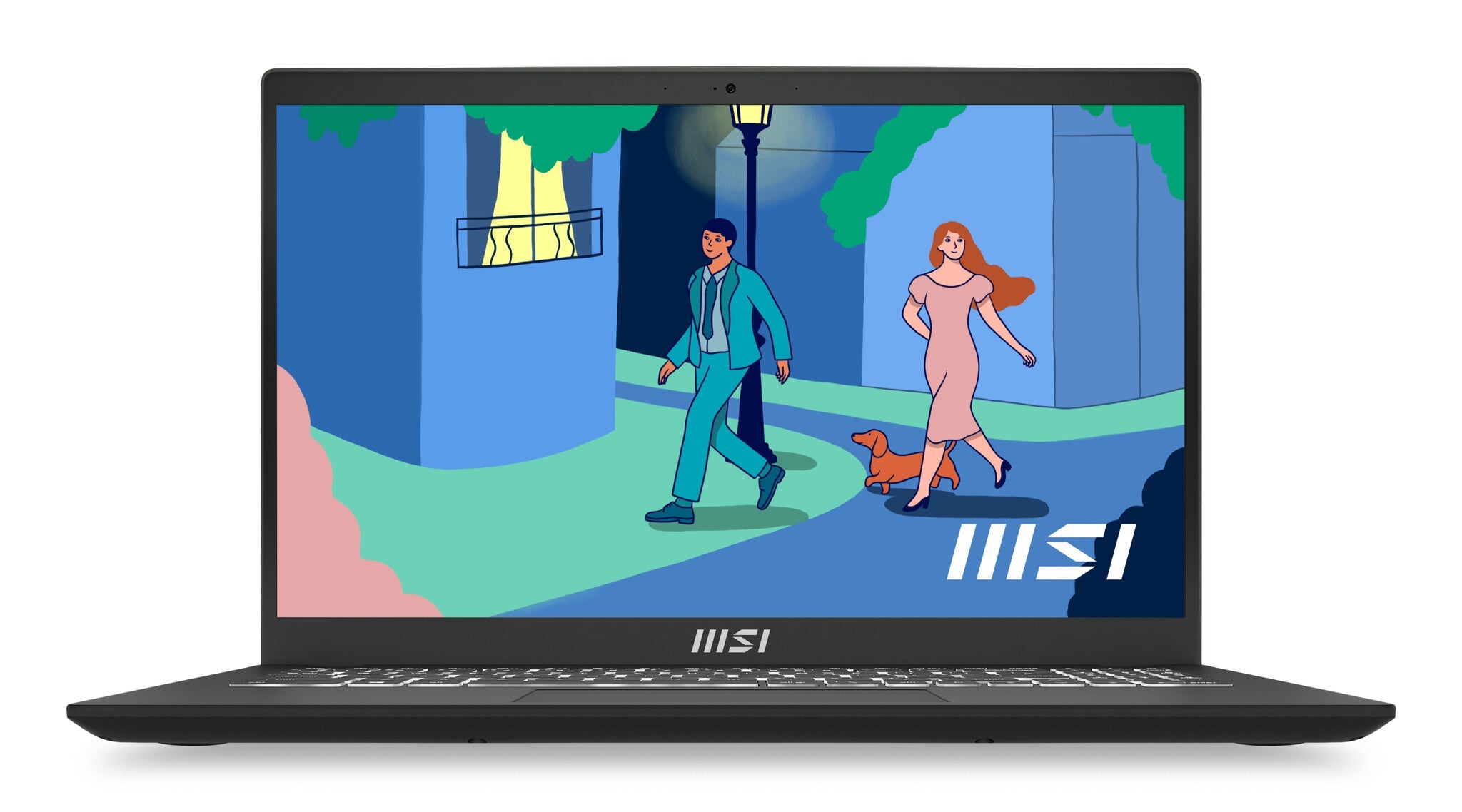 MSI Modern 15 Laptop - 39.6 cm (15.6") - Intel® Core™ i7-1255U  - 8 GB DDR4-SDRAM - 256 GB SSD - Wi-Fi 6 - Windows 11 Home - Black