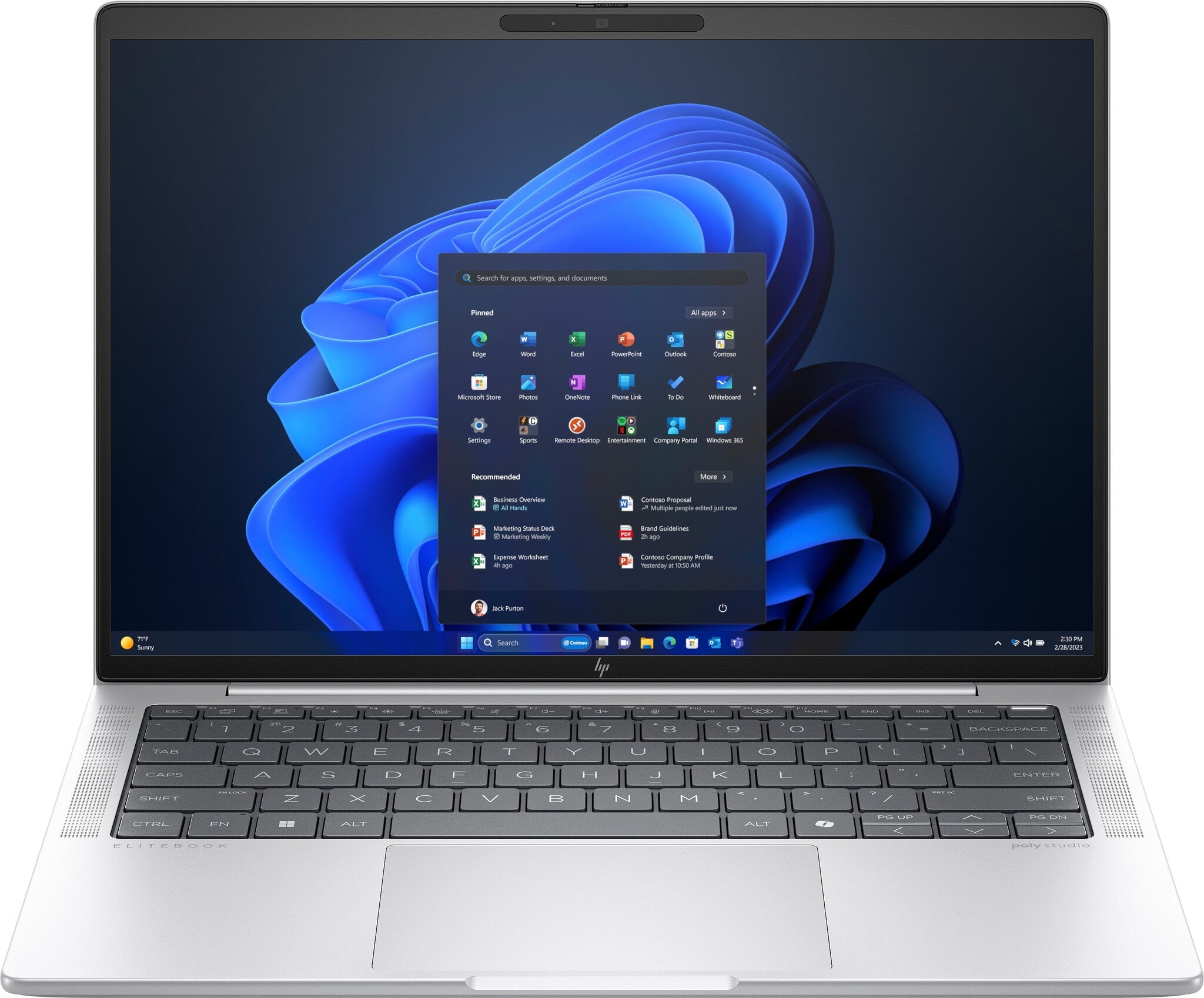 HP EliteBook 1040 G11 Laptop - 35.6 cm (14") - Intel Core Ultra 7 155H - 32 GB LPDDR5x-SDRAM - 512 GB SSD - Wi-Fi 6E - Windows 11 Pro - Silver