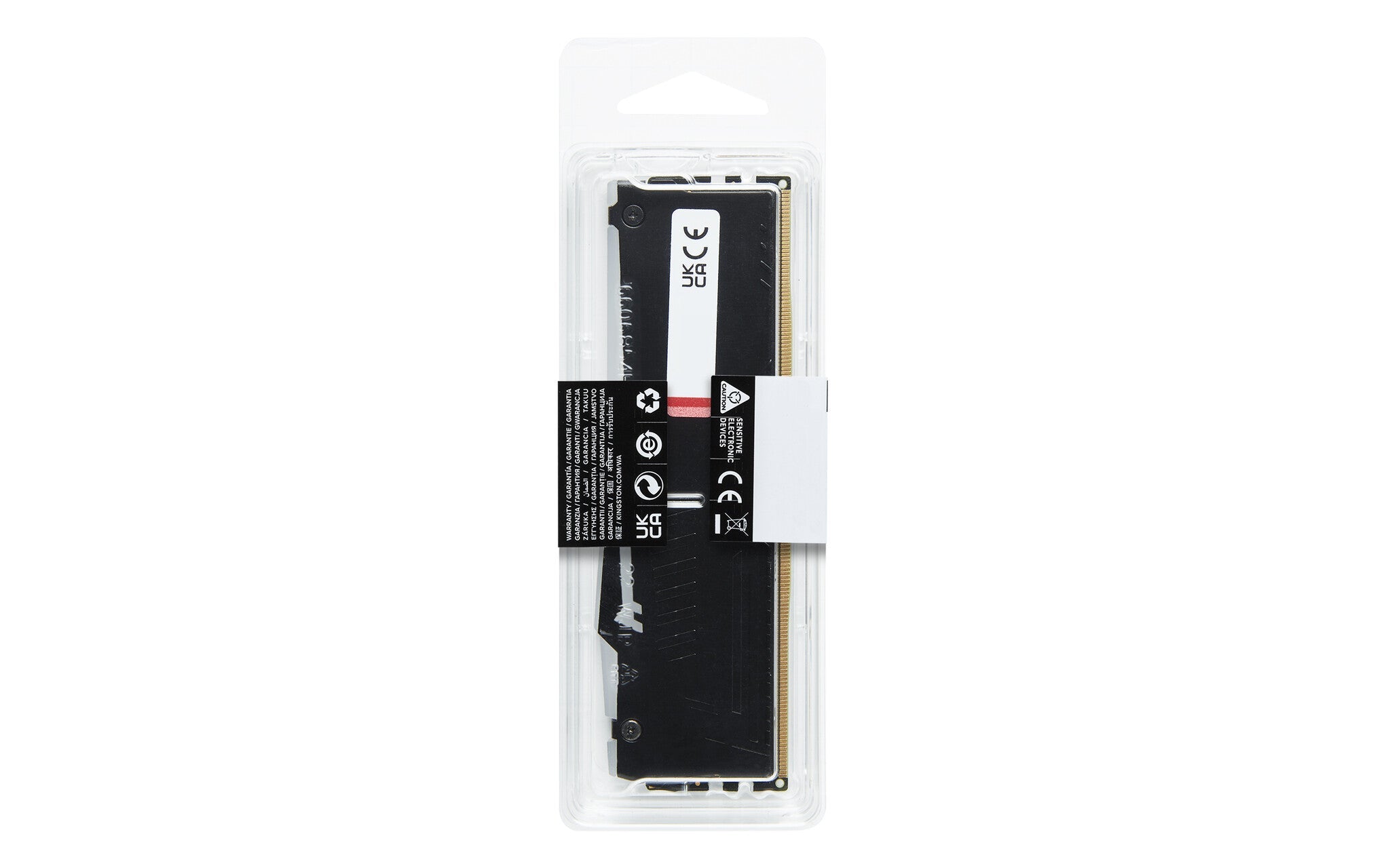 Kingston Technology FURY Beast Black RGB - 16 GB 1 x 16 GB 4800MT/s DDR5 memory module