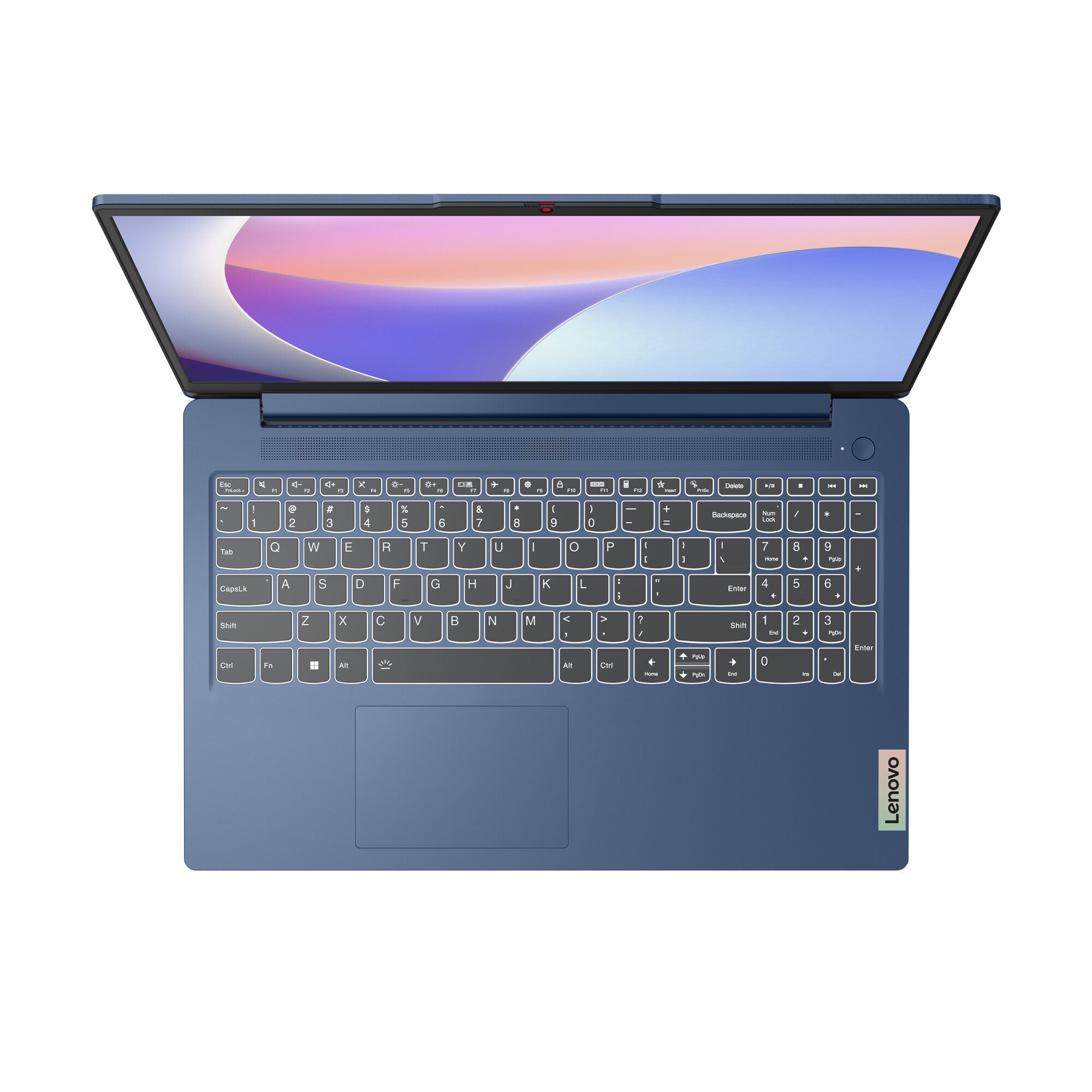 Lenovo IdeaPad Slim 3 Laptop - 39.6 cm (15.6") - Intel® Core™ i5-12450H - 8 GB LPDDR5-SDRAM - 512 GB SSD - Wi-Fi 5 - Windows 11 Home - Blue