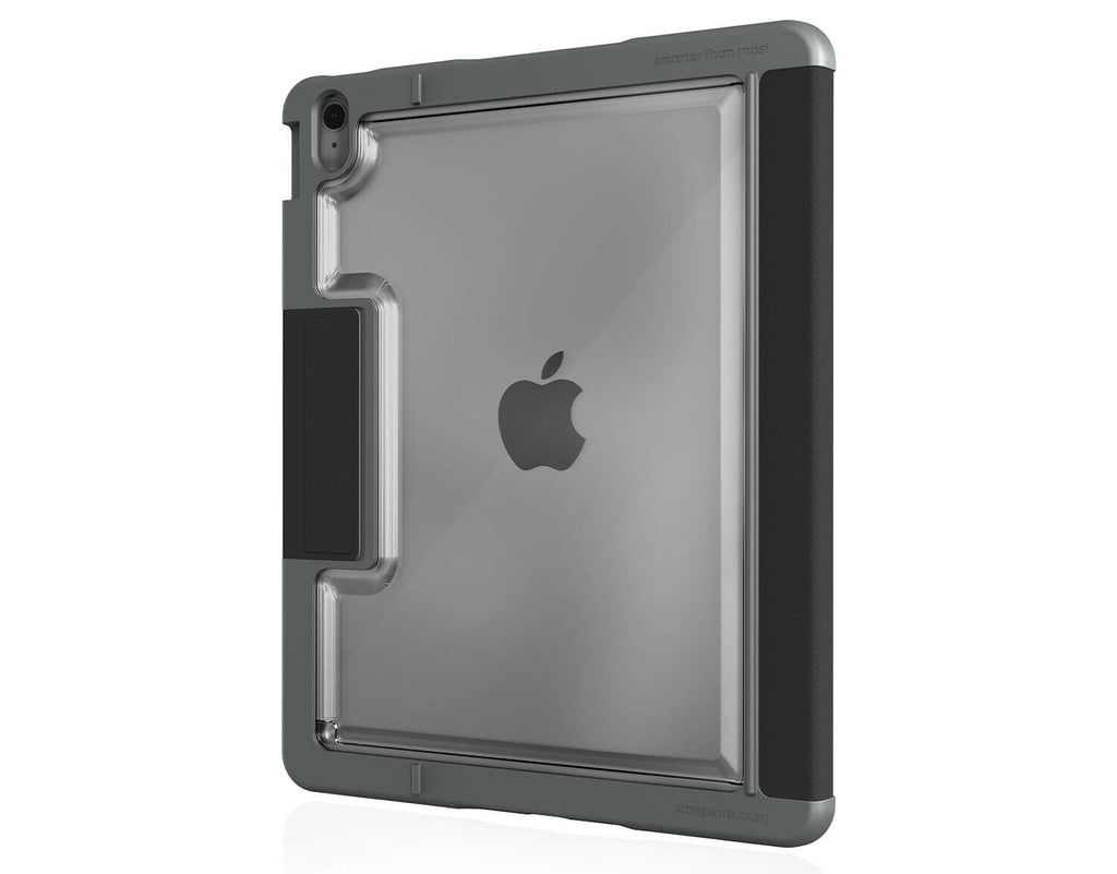 STM Dux Plus Folio Case for 13" iPad Air in Black / Transparent