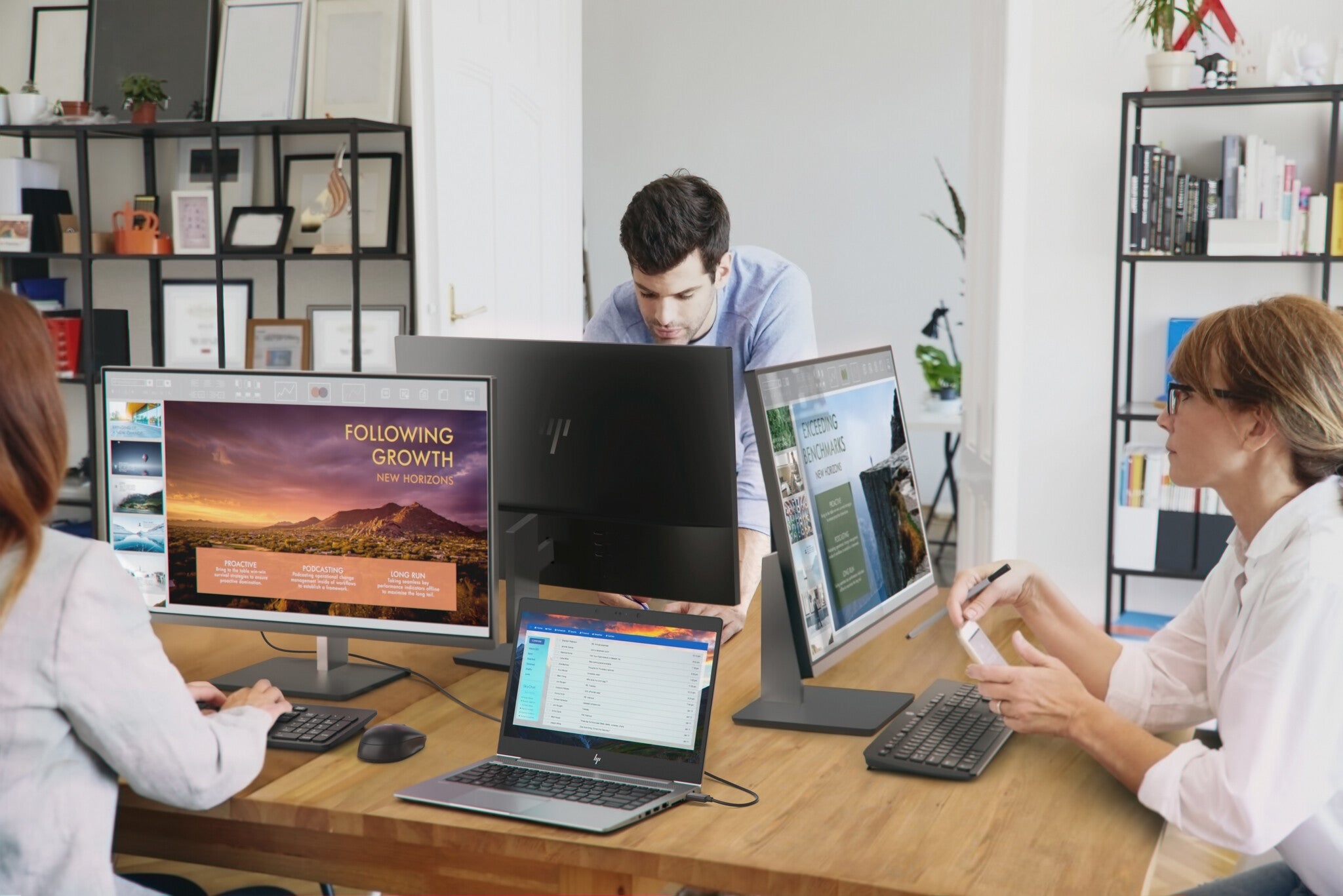 HP EliteDisplay E233 - 58.4 cm (23") - 1920 x 1080 pixels Full HD LED Monitor