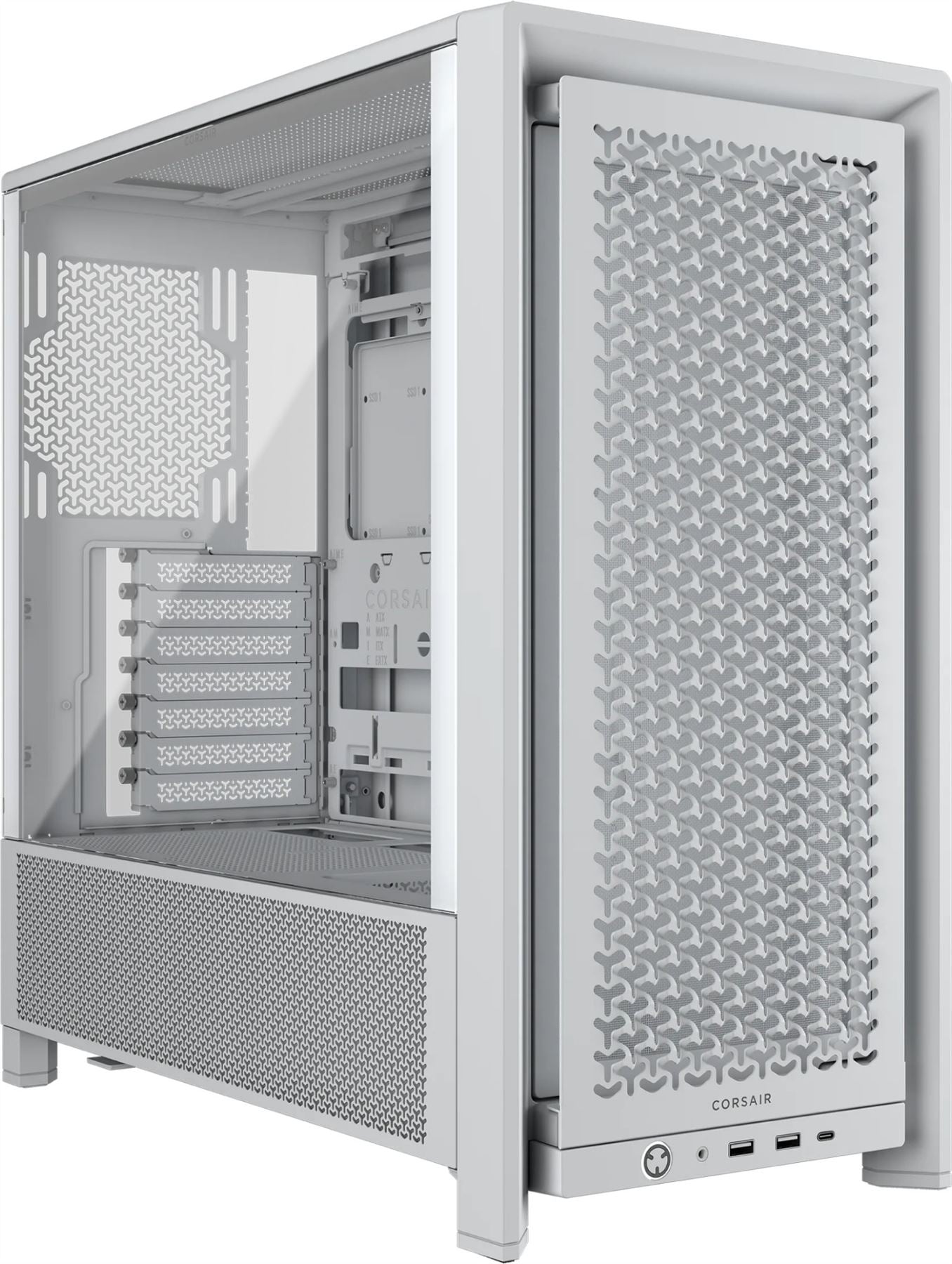 Corsair FRAME 4000D - ATX Mid Tower Case in White