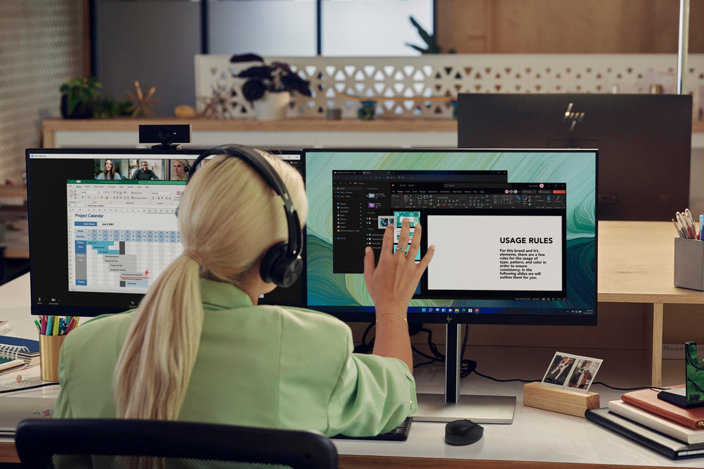 HP E24T G5 - 60.5 cm (23.8") - 1920 x 1080 pixels Full HD Touchscreen Monitor