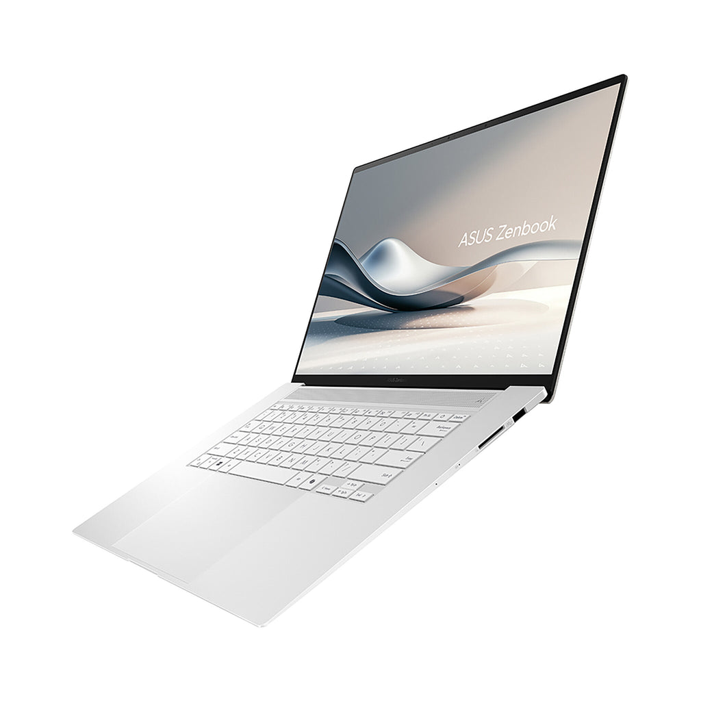 ASUS Zenbook S 16 Laptop - 40.6 cm (16") - Touchscreen - AMD Ryzen AI 9 365 - 24 GB LPDDR5x-SDRAM - 1 TB SSD - Wi-Fi 7 - Windows 11 Home - White