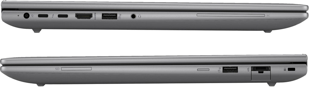 HP ZBook Power 16 G11 Laptop - 40.6 cm (16") - Intel Core Ultra 7 155H - 32 GB DDR5-SDRAM - 1 TB SSD - NVIDIA RTX A1000 - Wi-Fi 6E - Windows 11 Pro - Silver