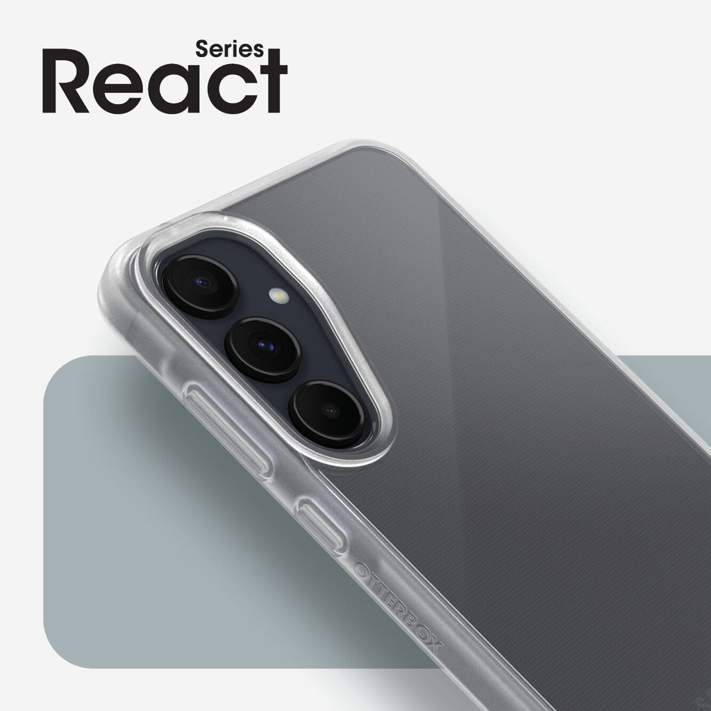 OtterBox React Series Case for Galaxy A55 (5G) in Clear