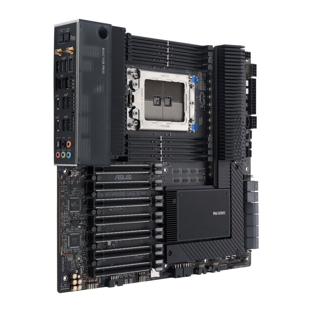 ASUS PRO WS WRX80E-SAGE SE WIFI ATX motherboard - AMD WRX80 Socket sWRX8