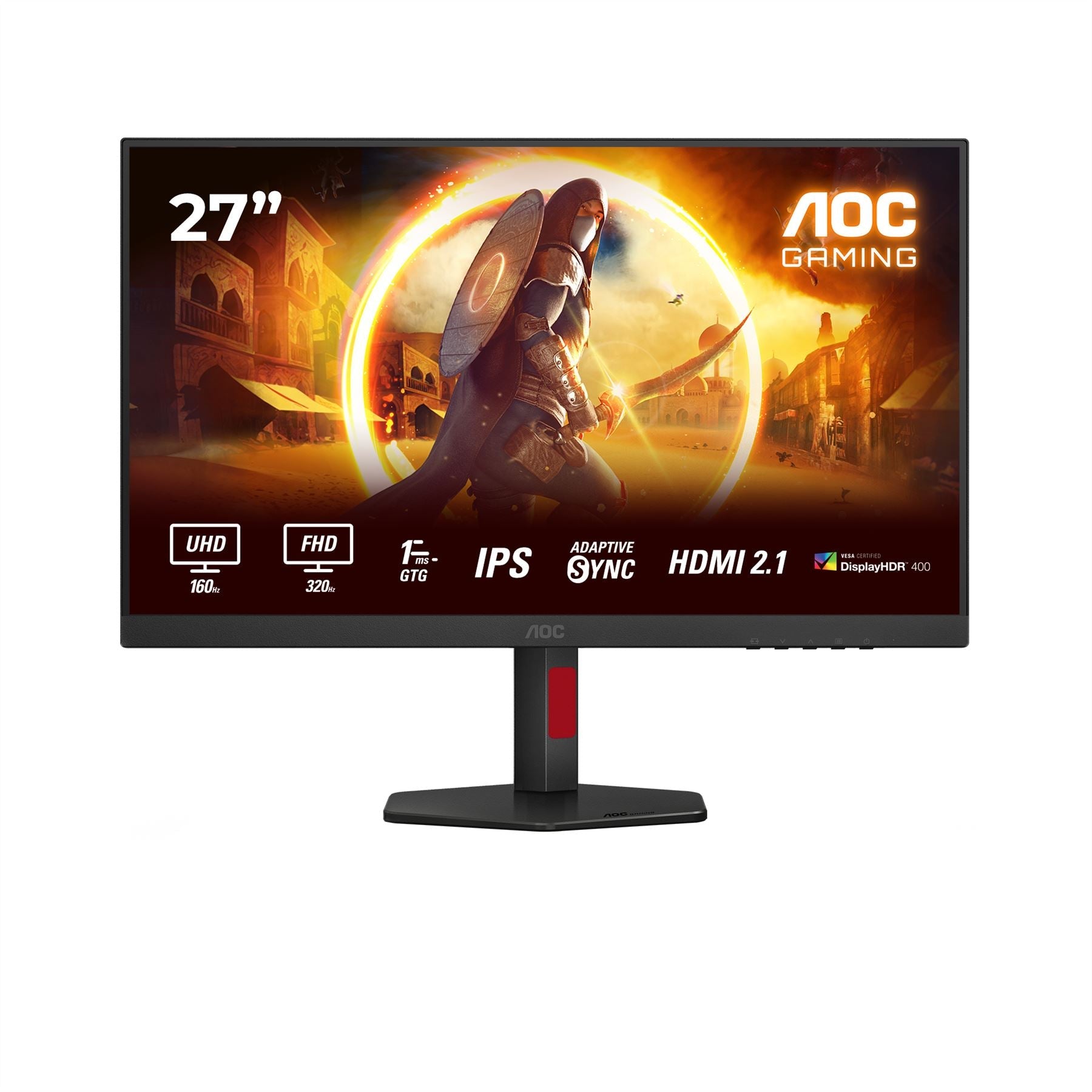 AOC U27G4R - 68.6 cm (27") - 3840 x 2160 pixels QHD LED Monitor