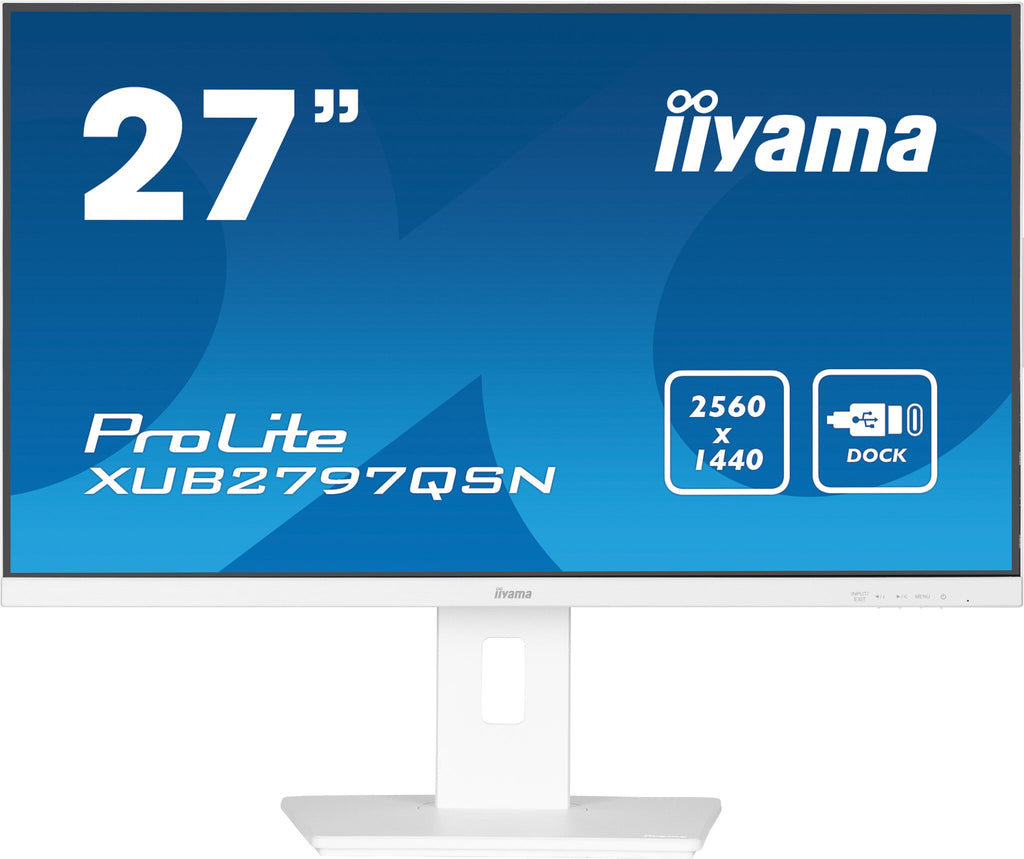 iiyama ProLite XUB2797QSN-W1 - 68.6 cm (27") - 2560 x 1440 pixels Wide Quad HD LED Monitor