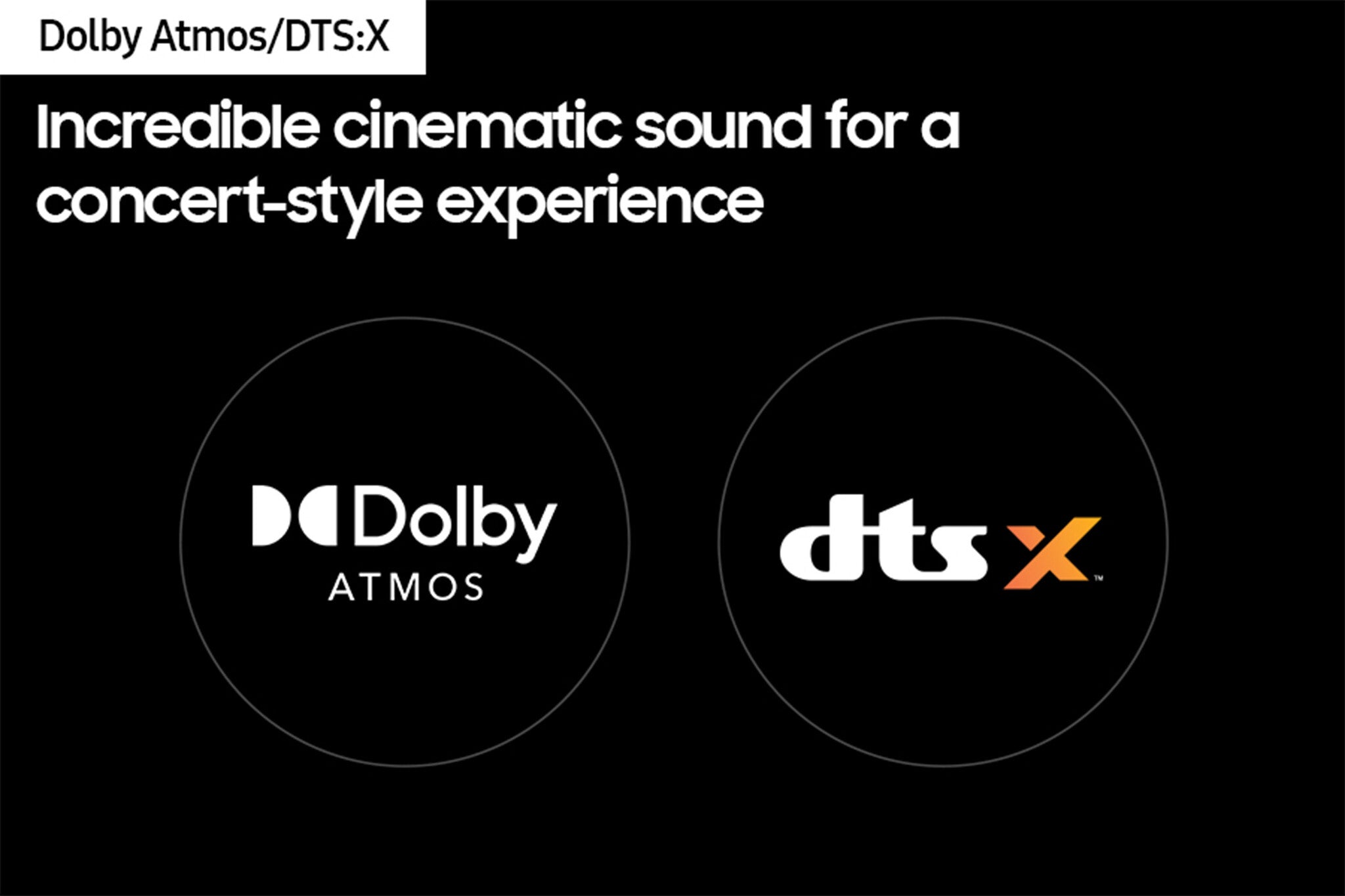 Samsung HW-Q600C - Bluetooth Cinematic Soundbar with Dolby Atmos, DTS:X & Wireless Subwoofer in Black