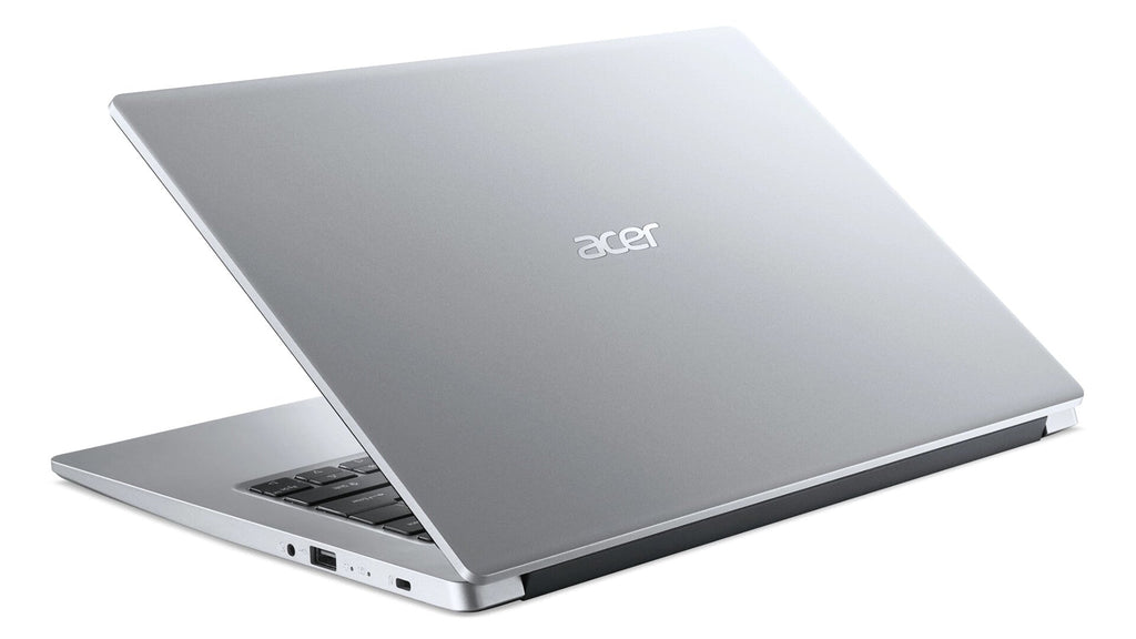 Acer Aspire 1 A114-33-P039 Laptop - 35.6 cm (14") - Intel® Celeron® N6000 - 4 GB DDR4-SDRAM - 256 GB SSD+eMMC - Wi-Fi 6 - Windows 11 Home in S mode - Silver