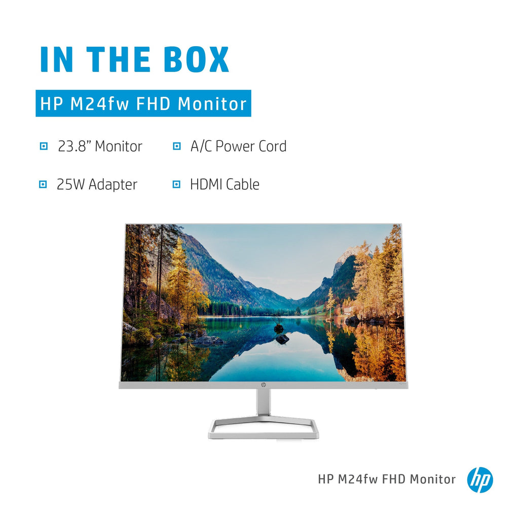 HP M24FW - 60.5 cm (23.8") - 1920 x 1080 pixels Full HD LED Monitor
